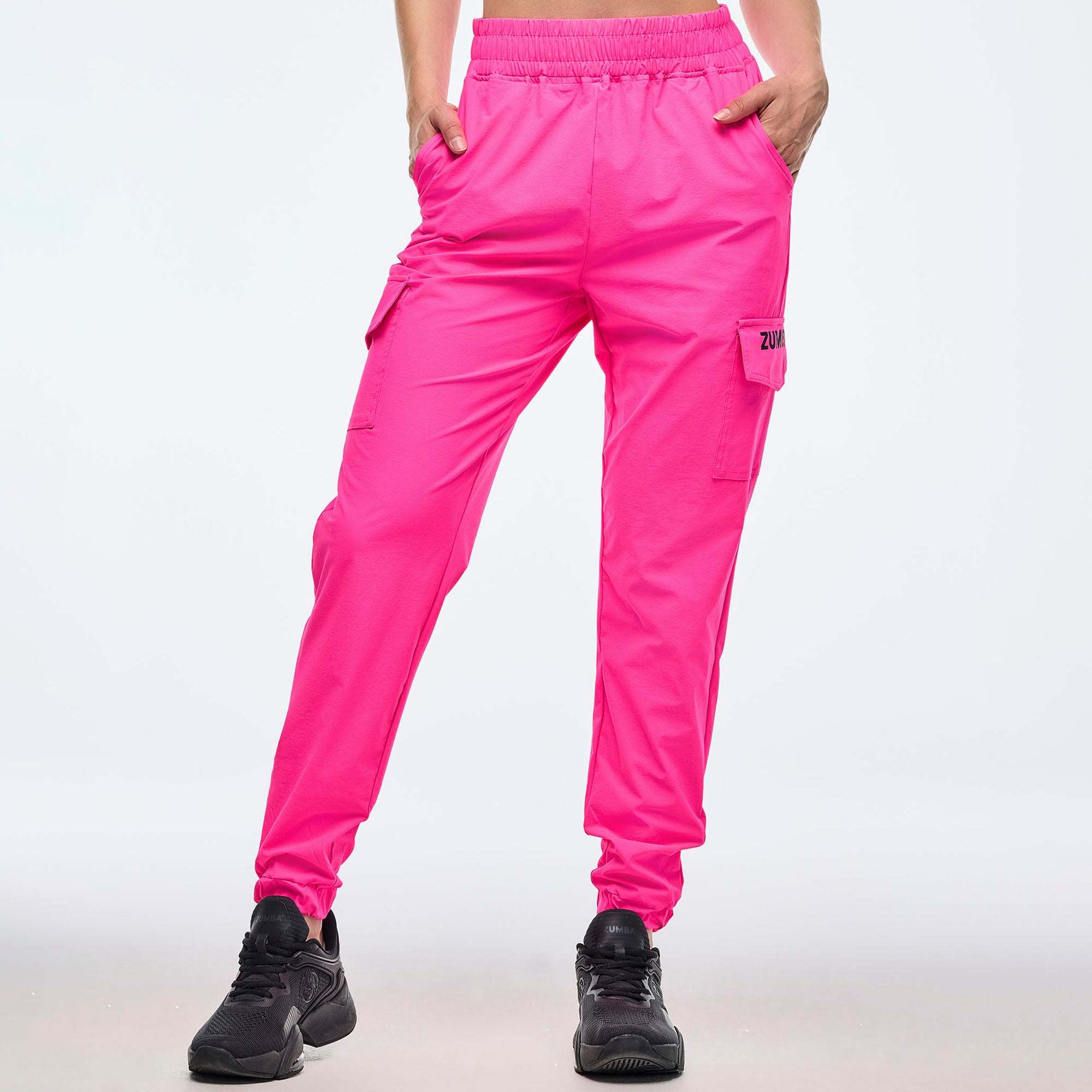 Spodnie cargo unisex Zumba Neon