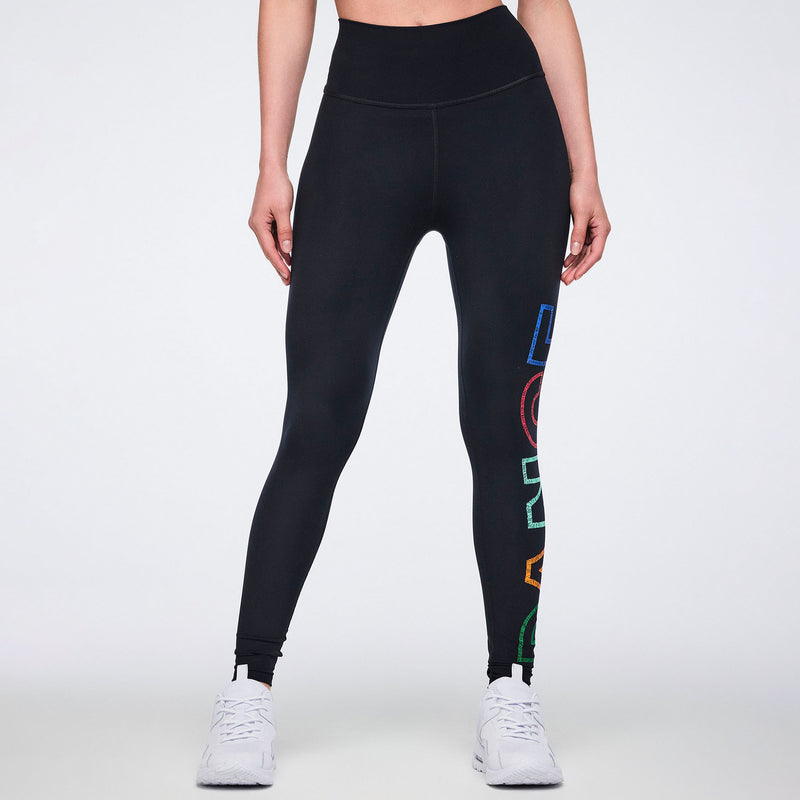 Legginsy sportowe czarne