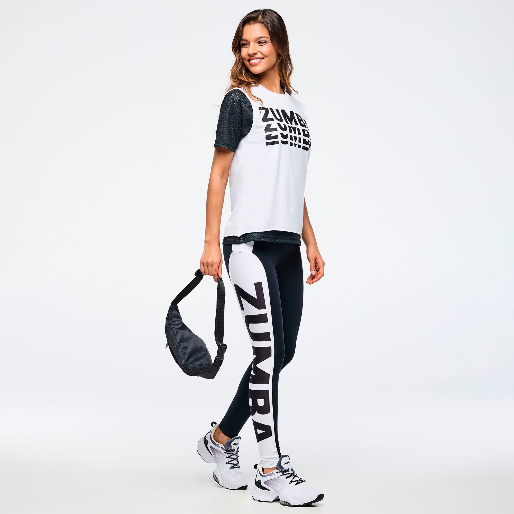 Legginsy z wysokim stanem Zumba Basic