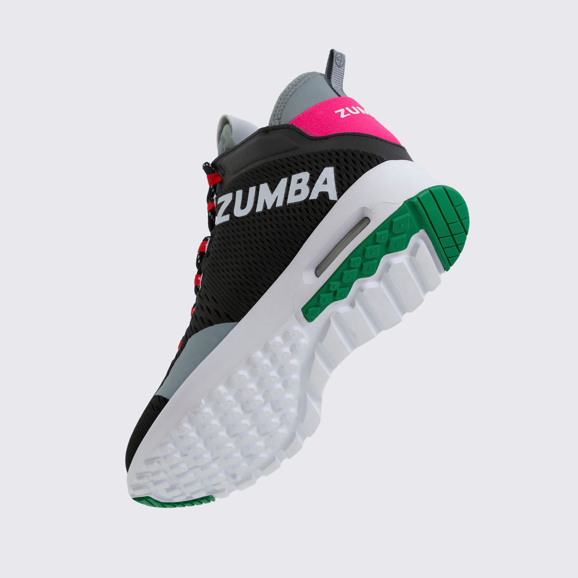 Czarne buty sportowe za kostkę z logo