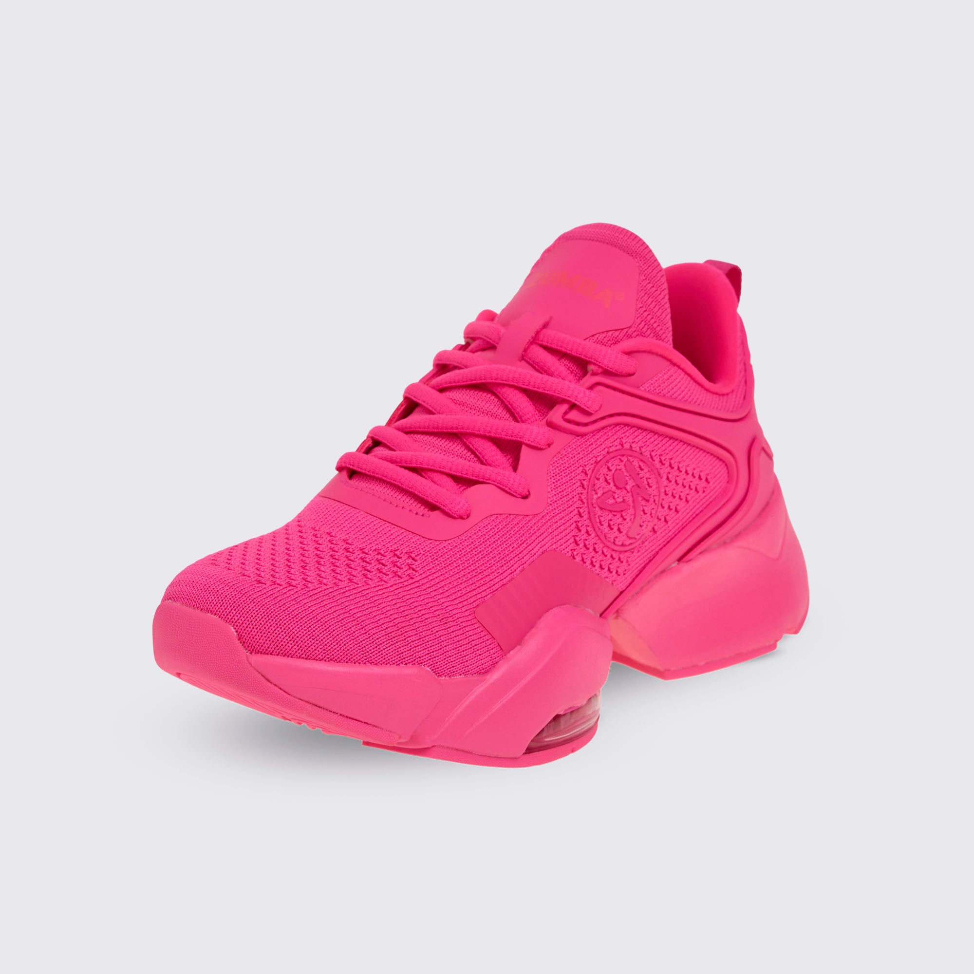 Różowe buty z amortyzacją