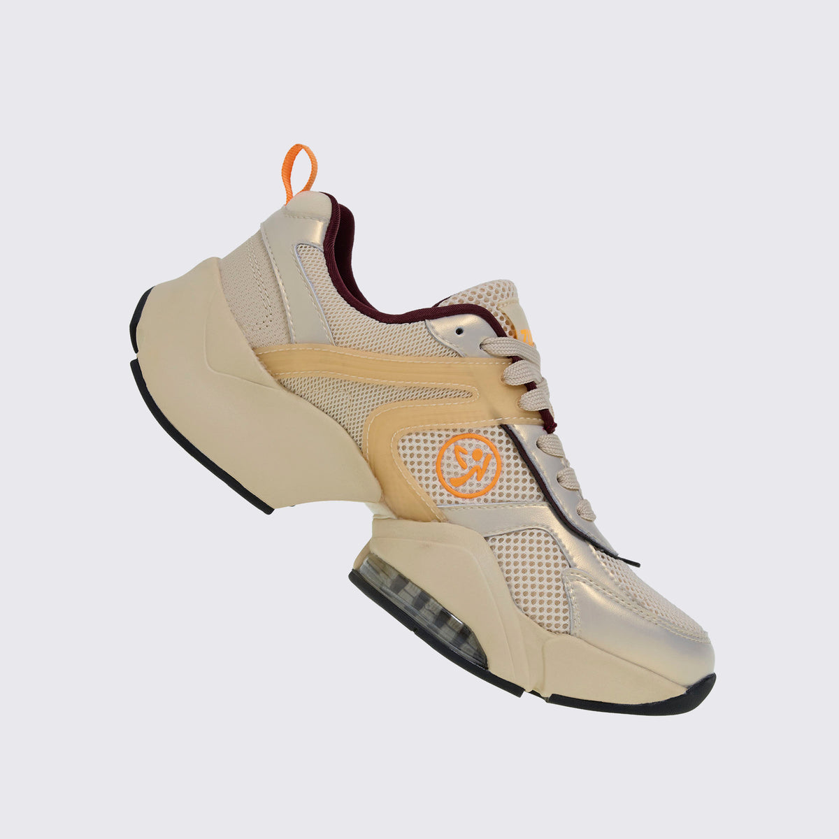 Beżowe buty Zumba Air Stomp Volt – widok z drugiej strony