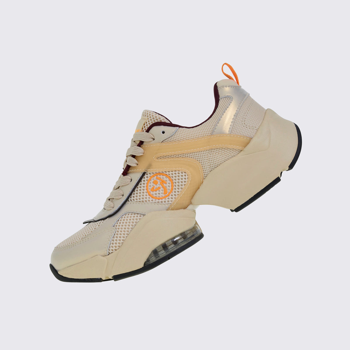 Beżowe buty Zumba Air Stomp Volt – widok z boku