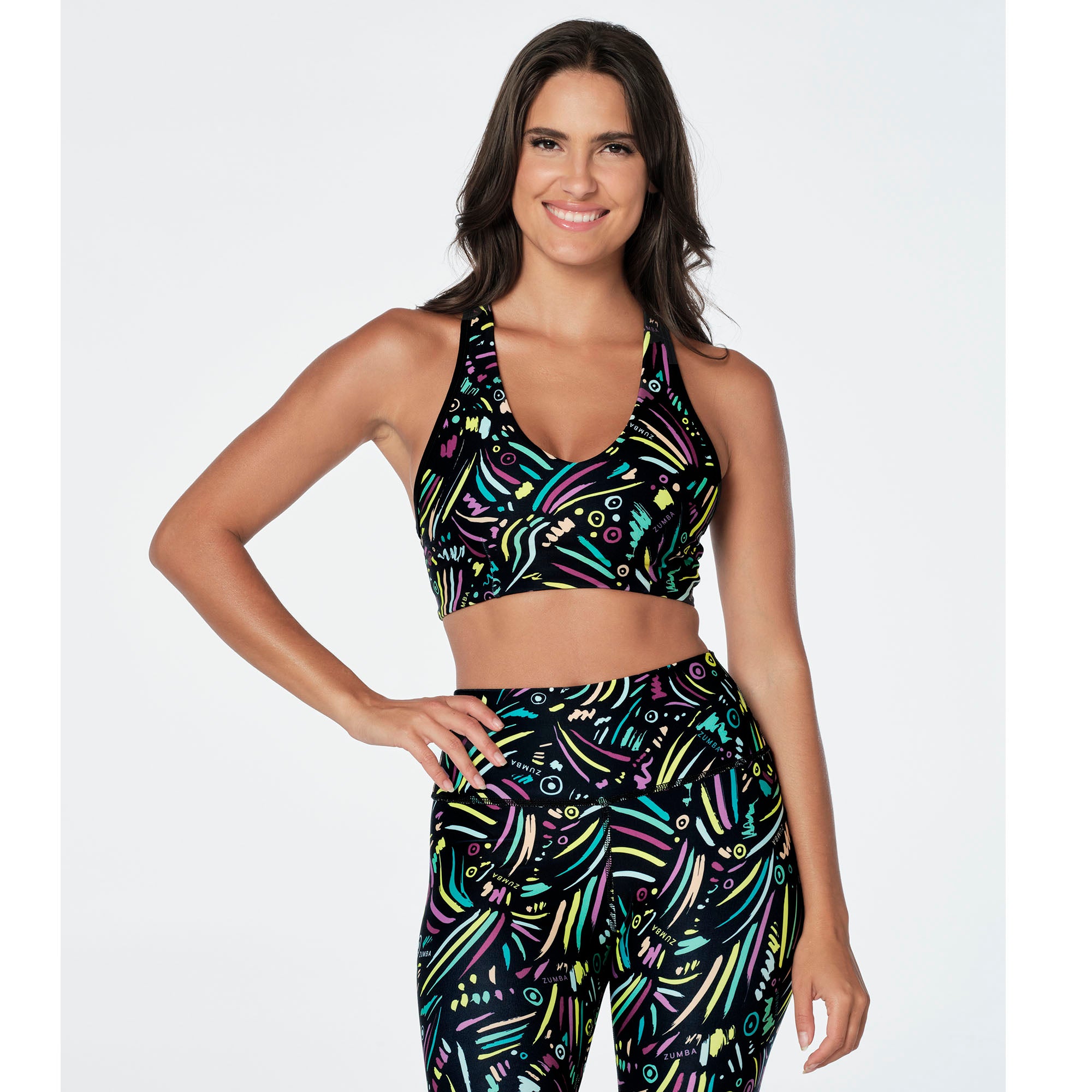 Stanik dwustronny Zumba Transform