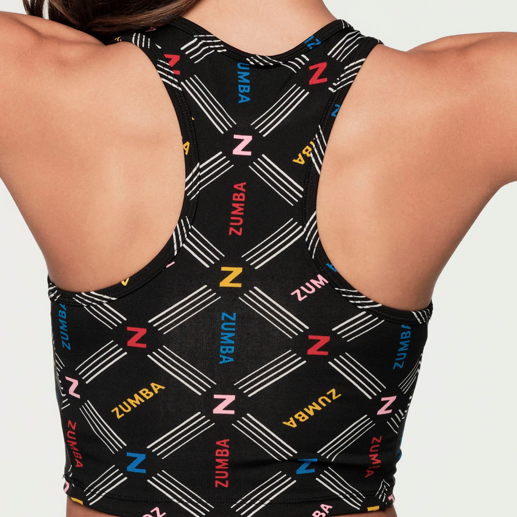 Crop top racerback Zumba Sport