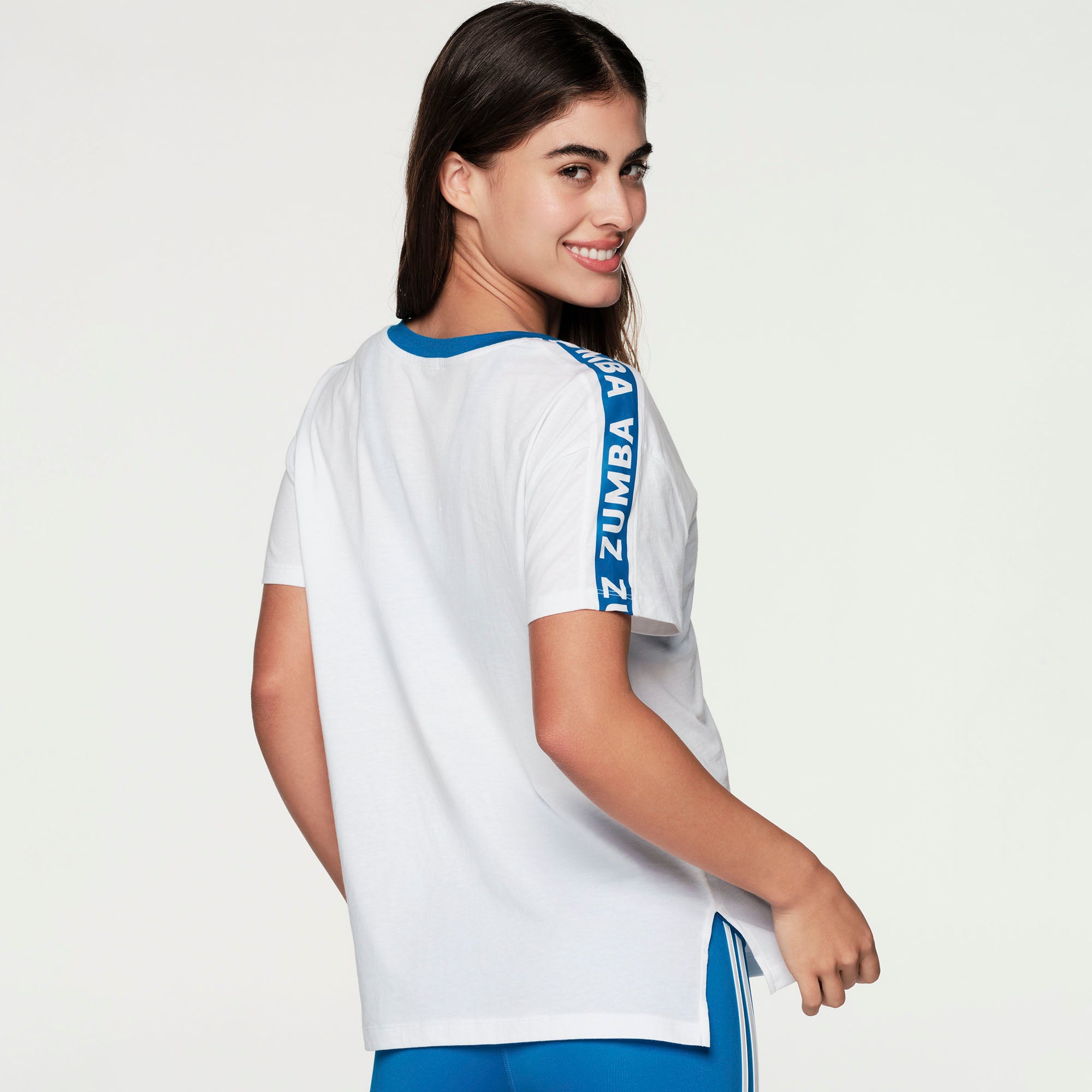 Koszulka V-neck Zumba Retro