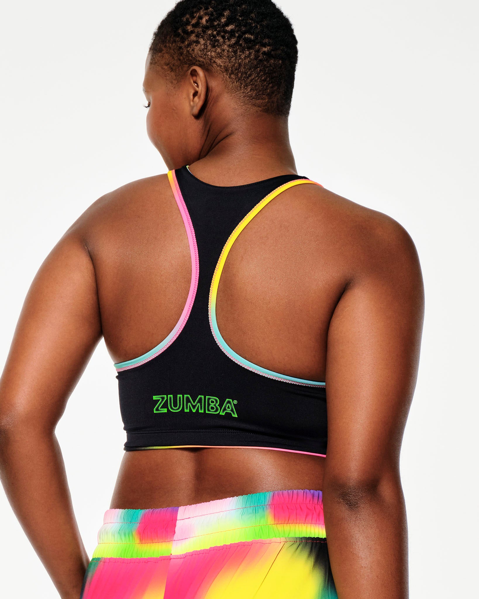 Stanik racerback Zumba Tropidelic