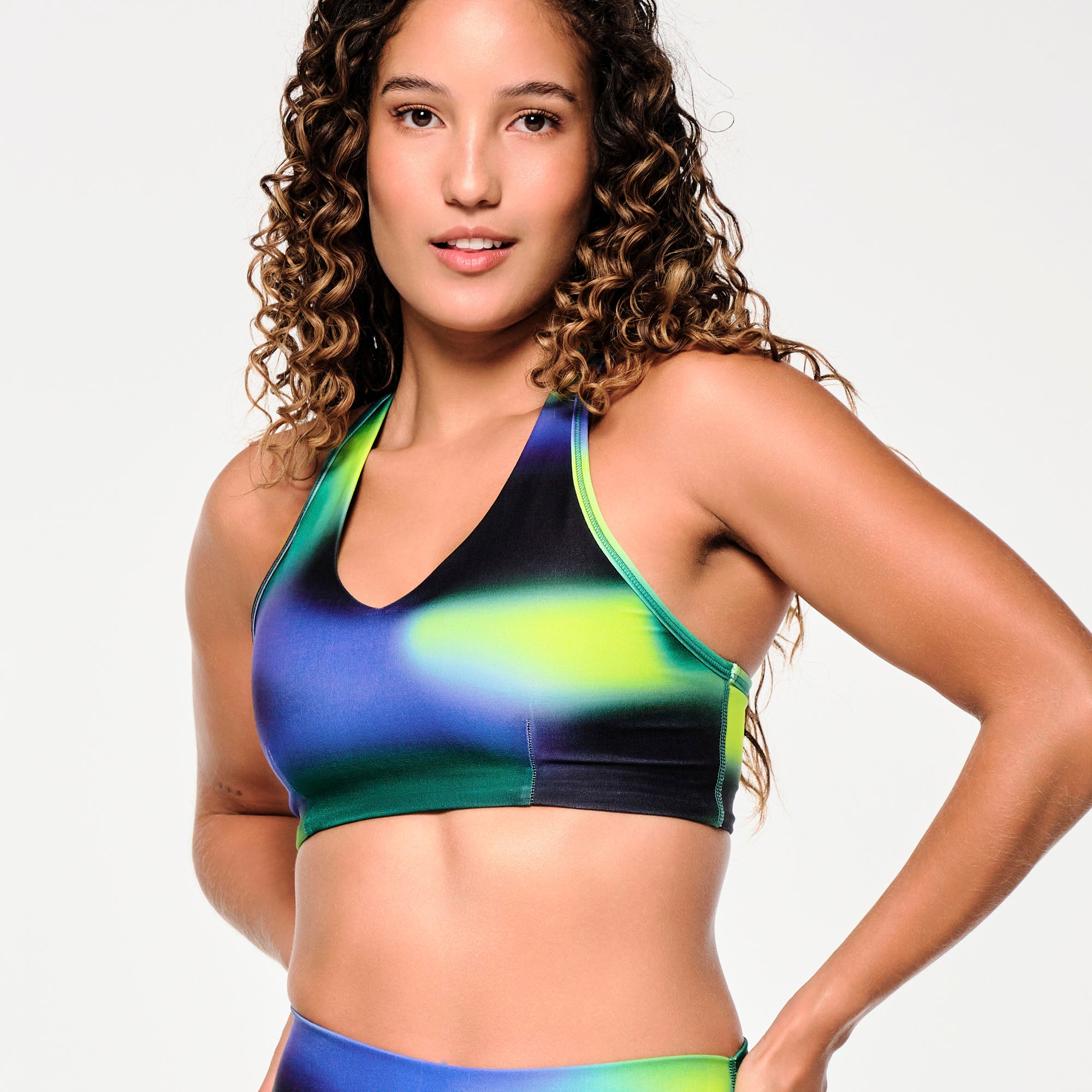 Stanik racerback Zumba Tropidelic