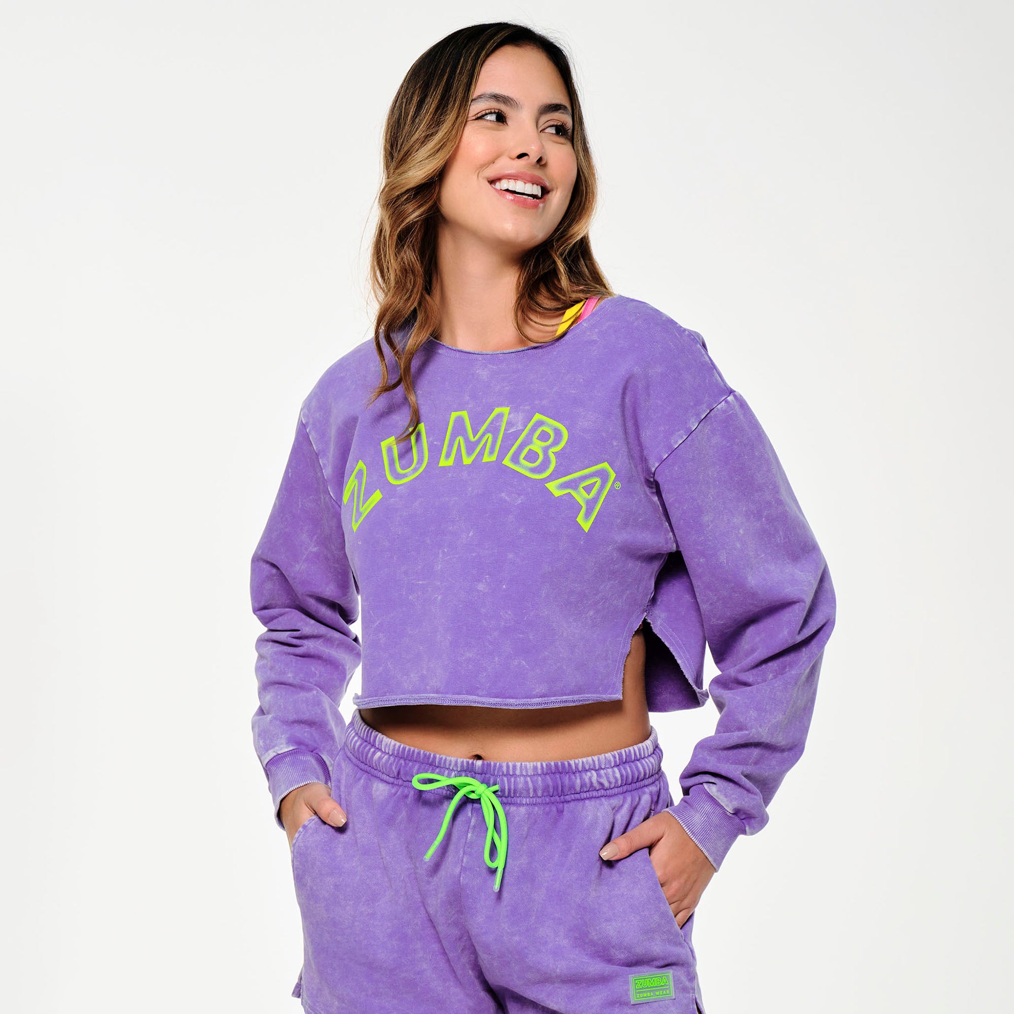Bluza crop Zumba Tropidelic