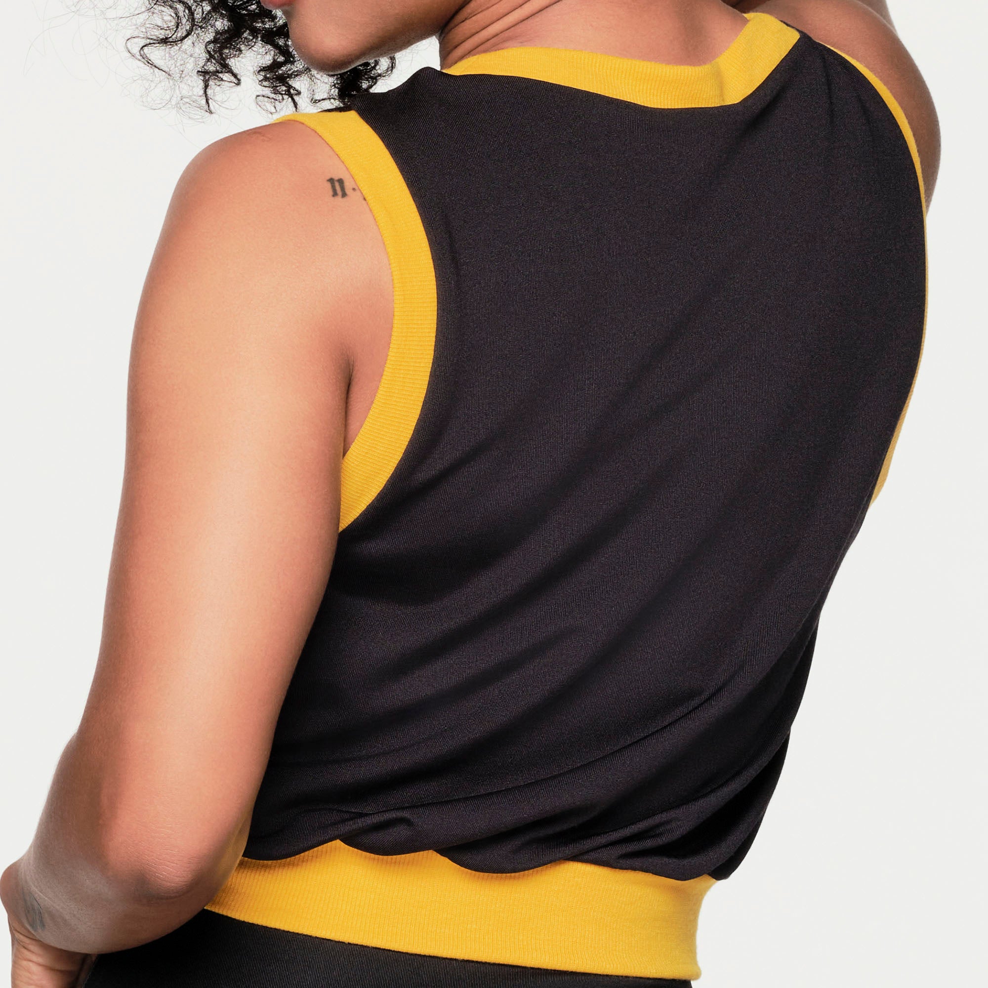 Koszulka crop Zumba Retro