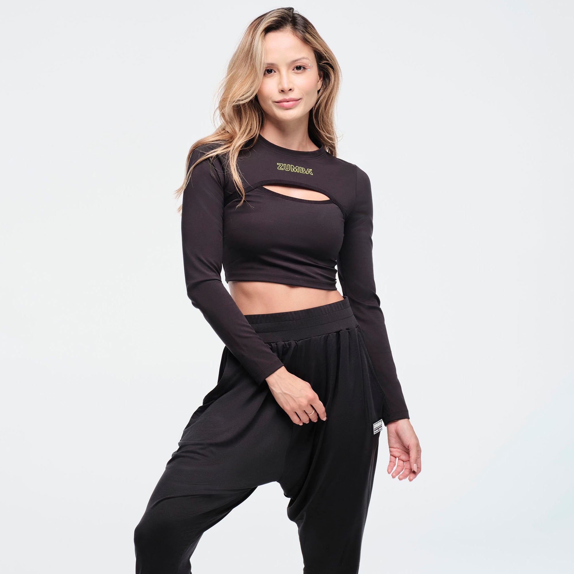 Bluzka crop Zumba Funscape