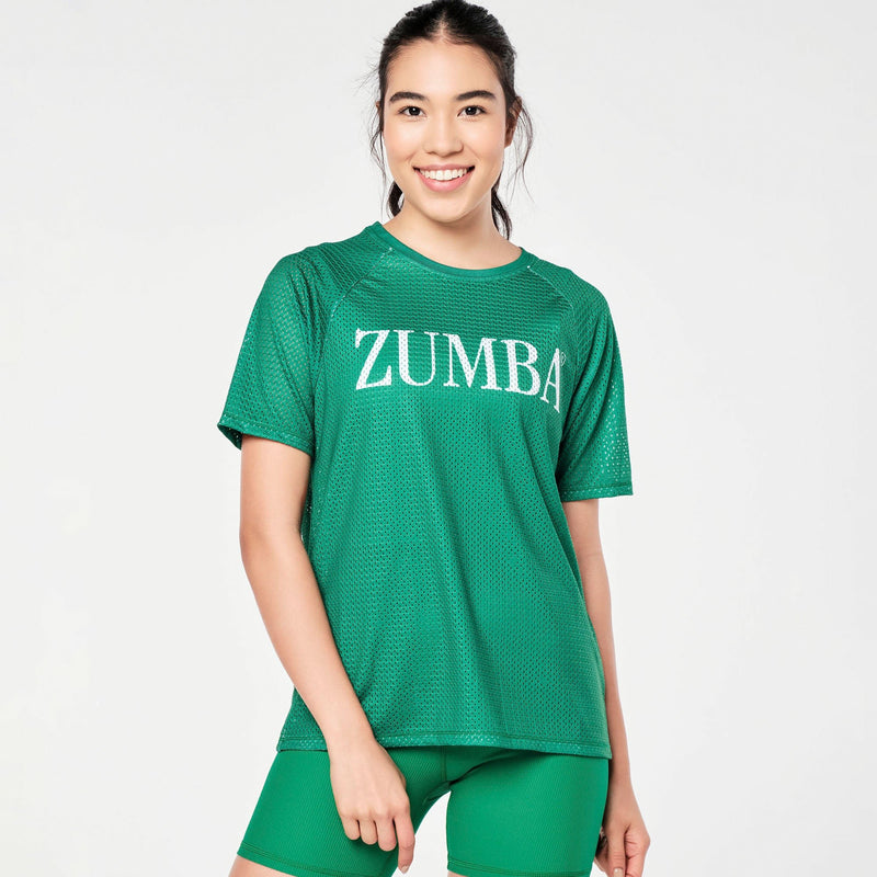 Koszulka z siateczki Zumba Prep