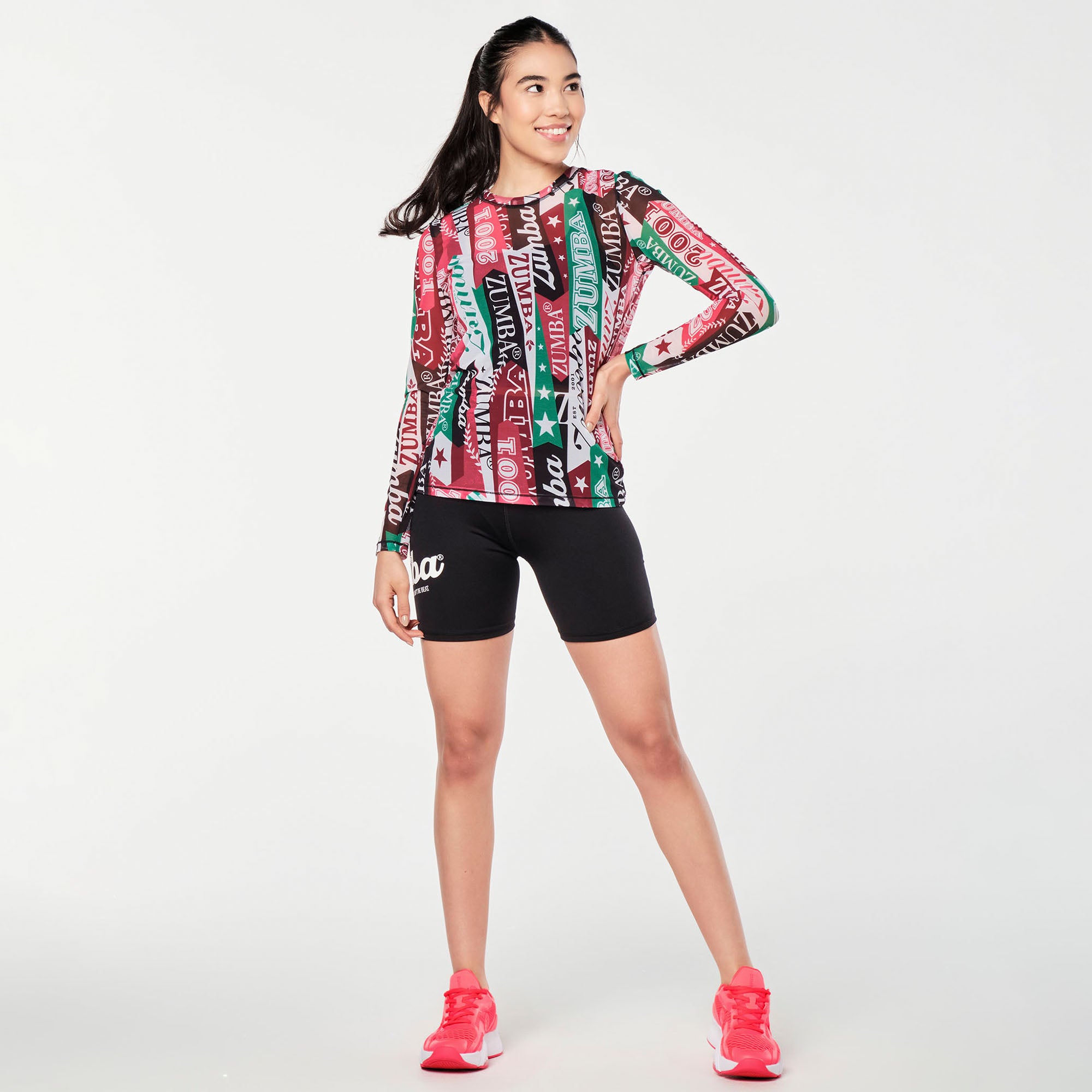 Bluzka z siateczki Zumba Prep