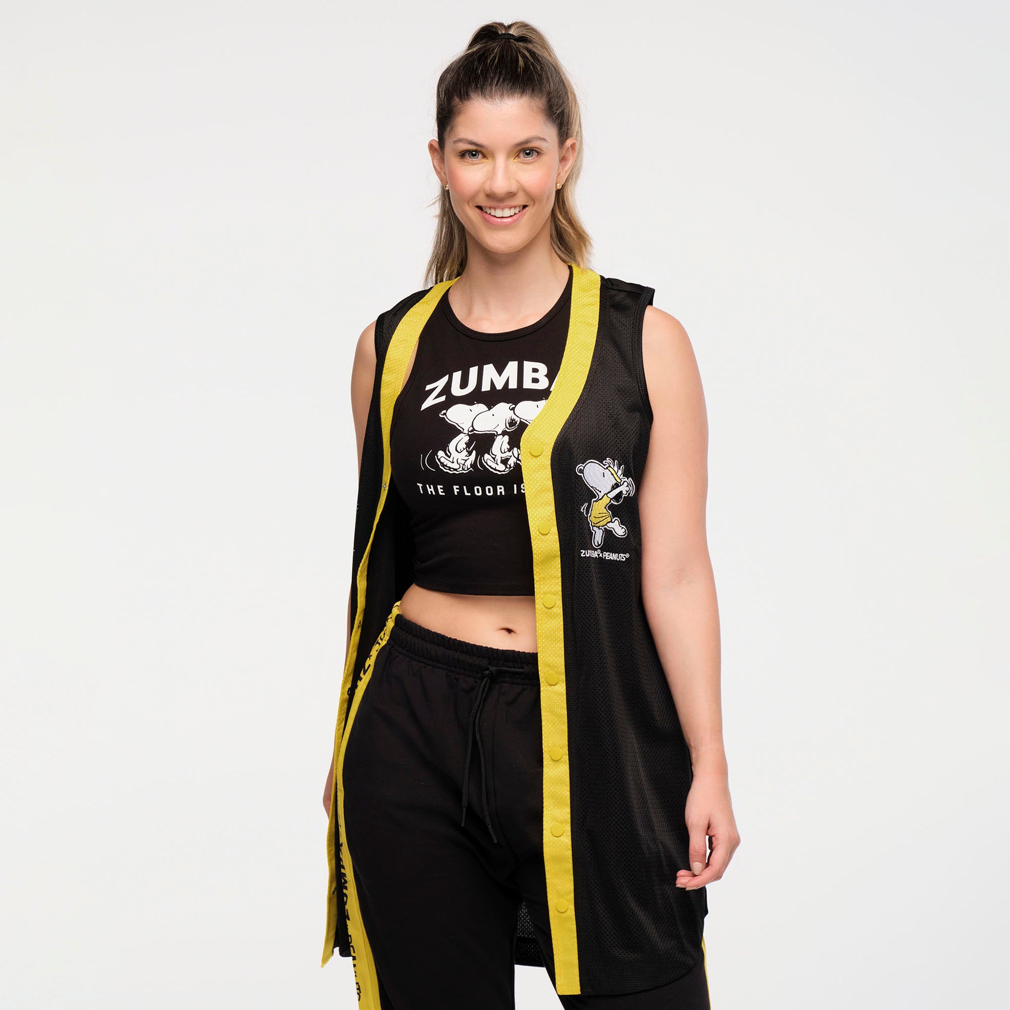 Koszula mesh Zumba x Peanuts