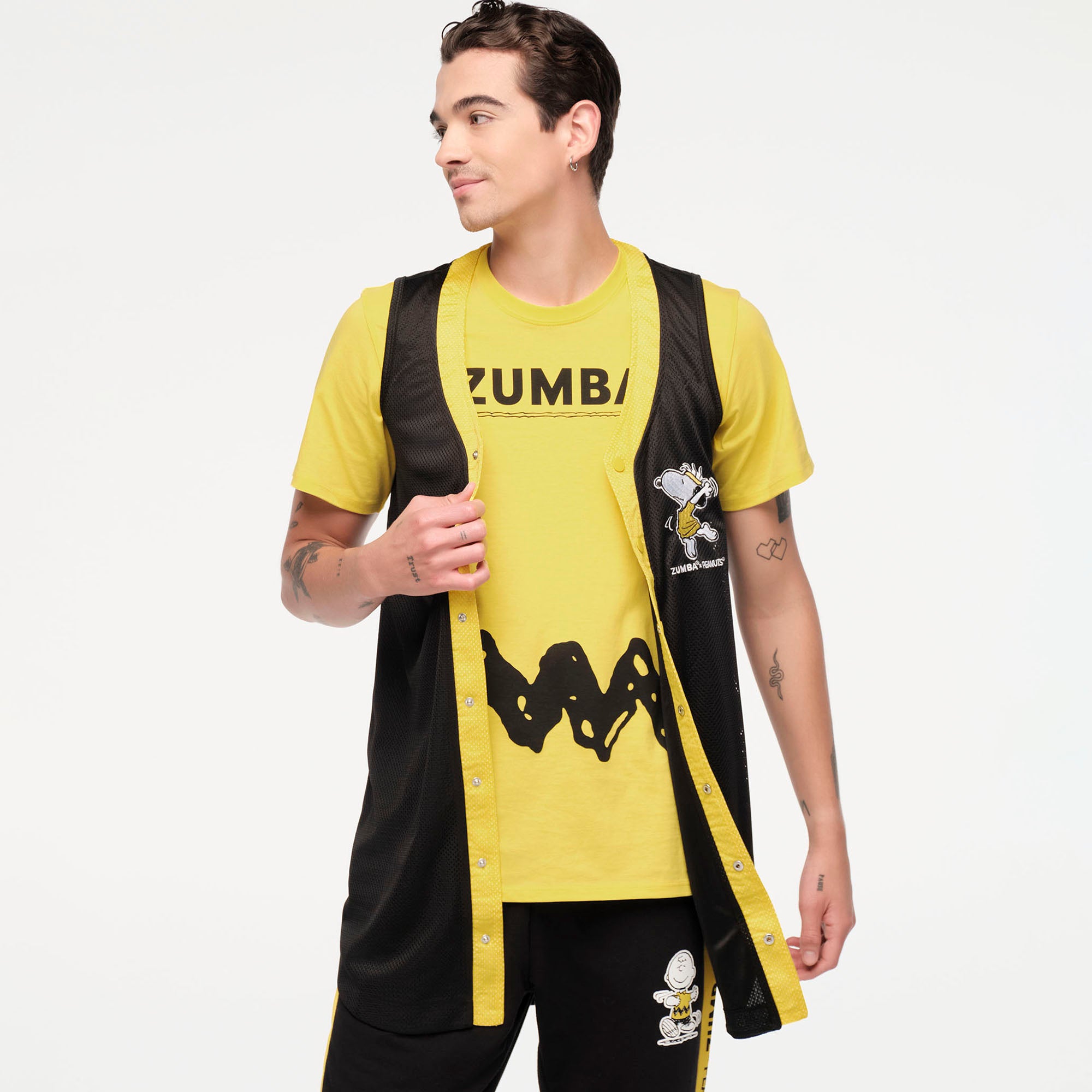 Koszula mesh Zumba x Peanuts