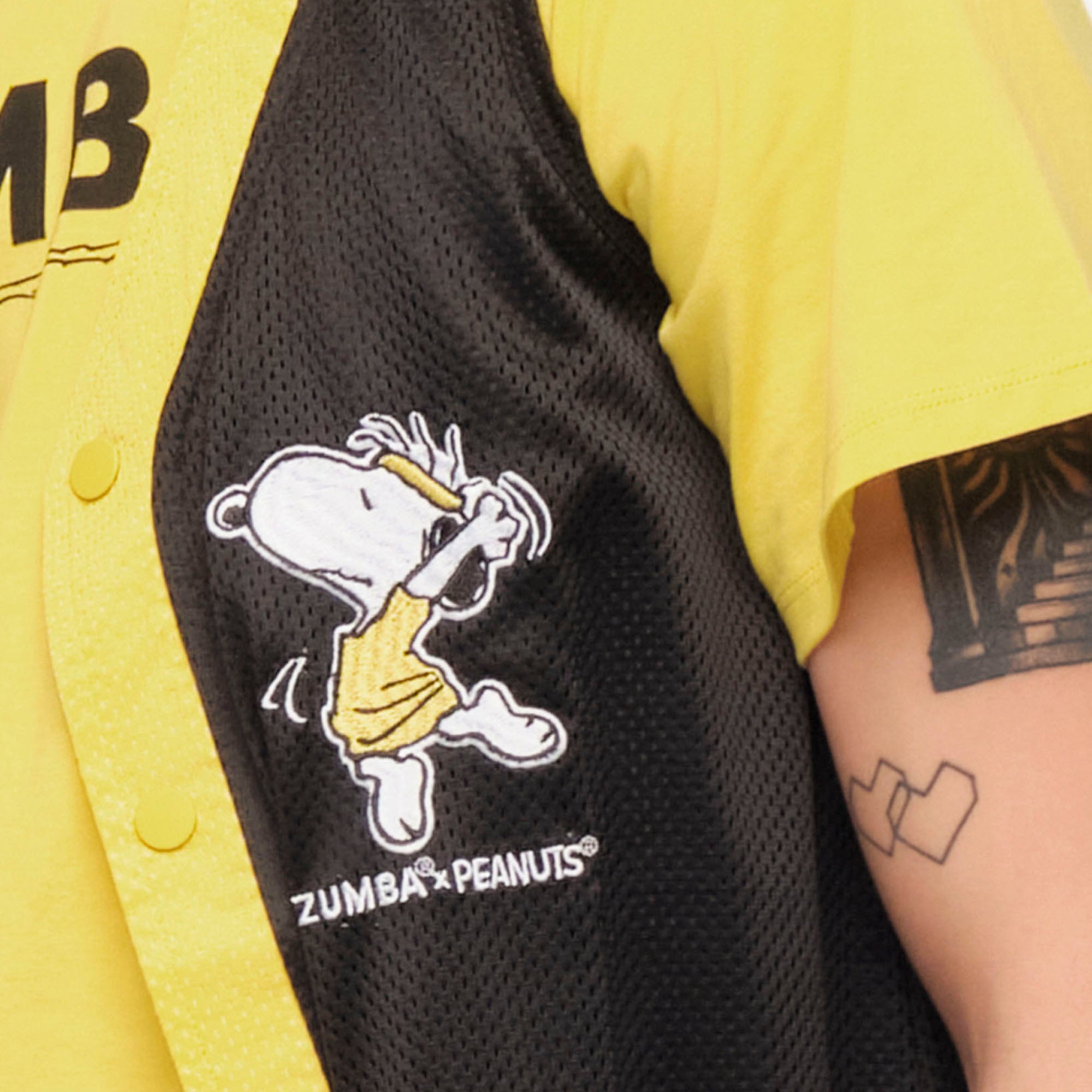 Koszula mesh Zumba x Peanuts
