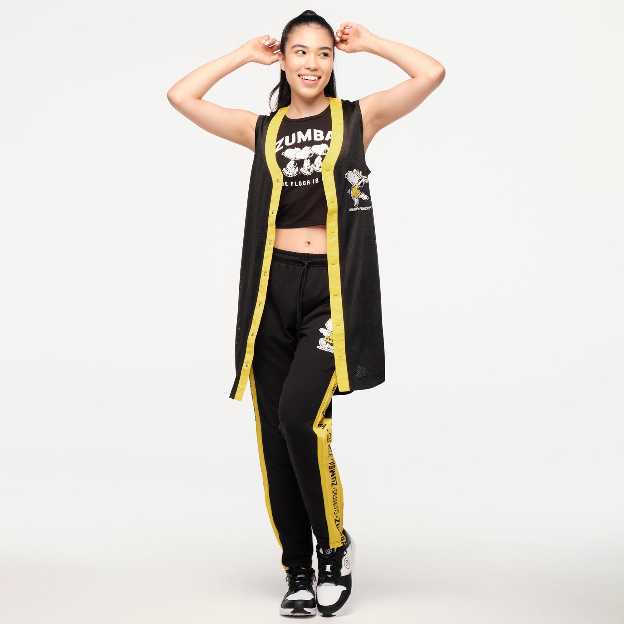 Koszula mesh Zumba x Peanuts