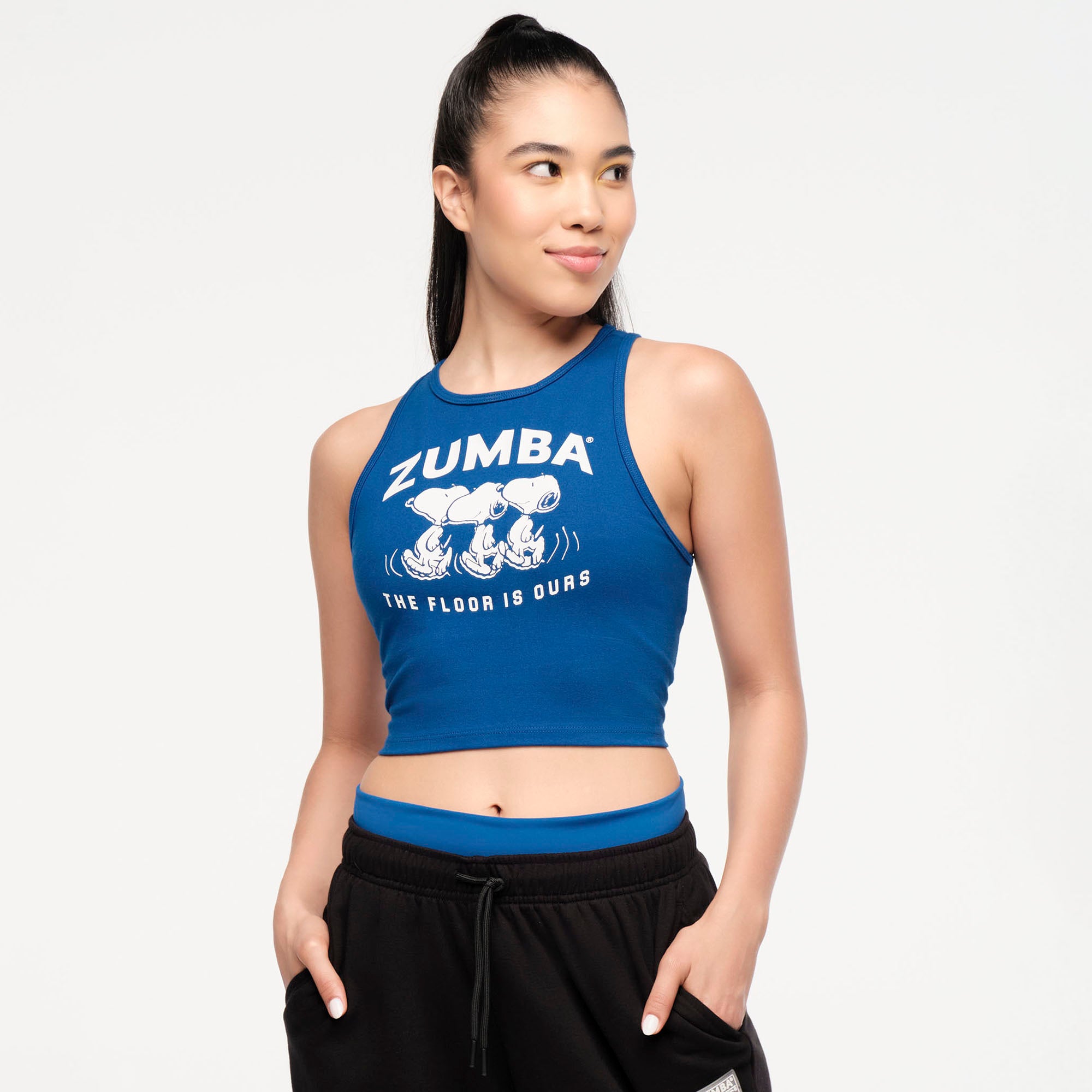 Zumba x Peanuts Crop Top