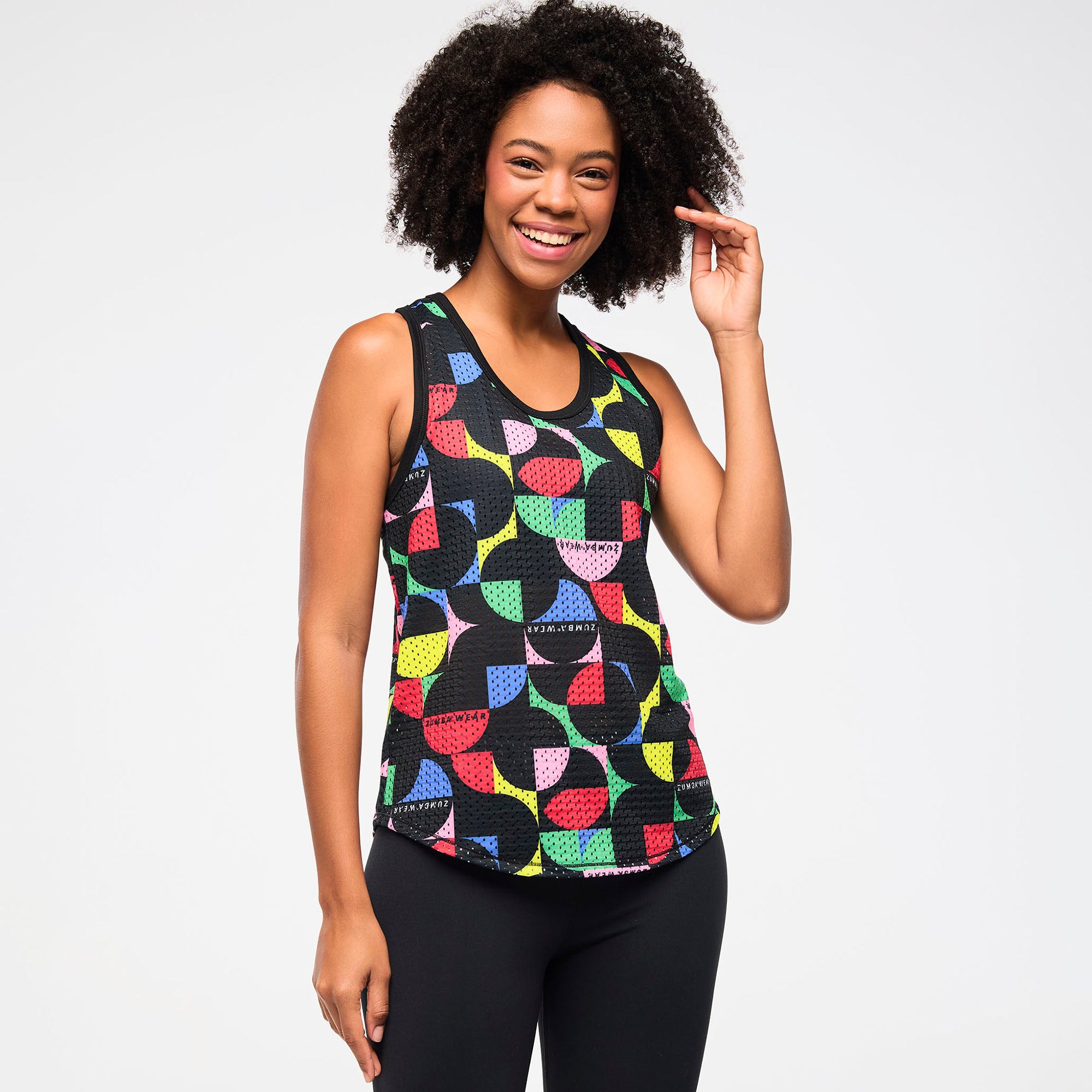 Zumba Haus Mesh Tank Top