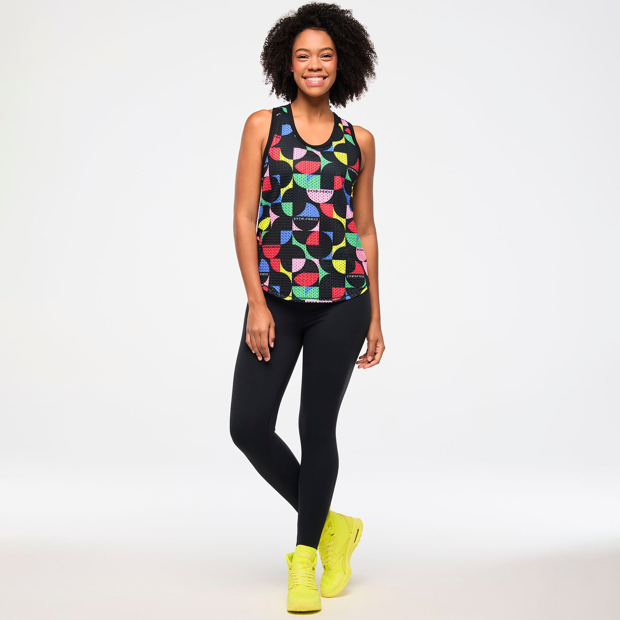 Zumba Haus Mesh Tank Top