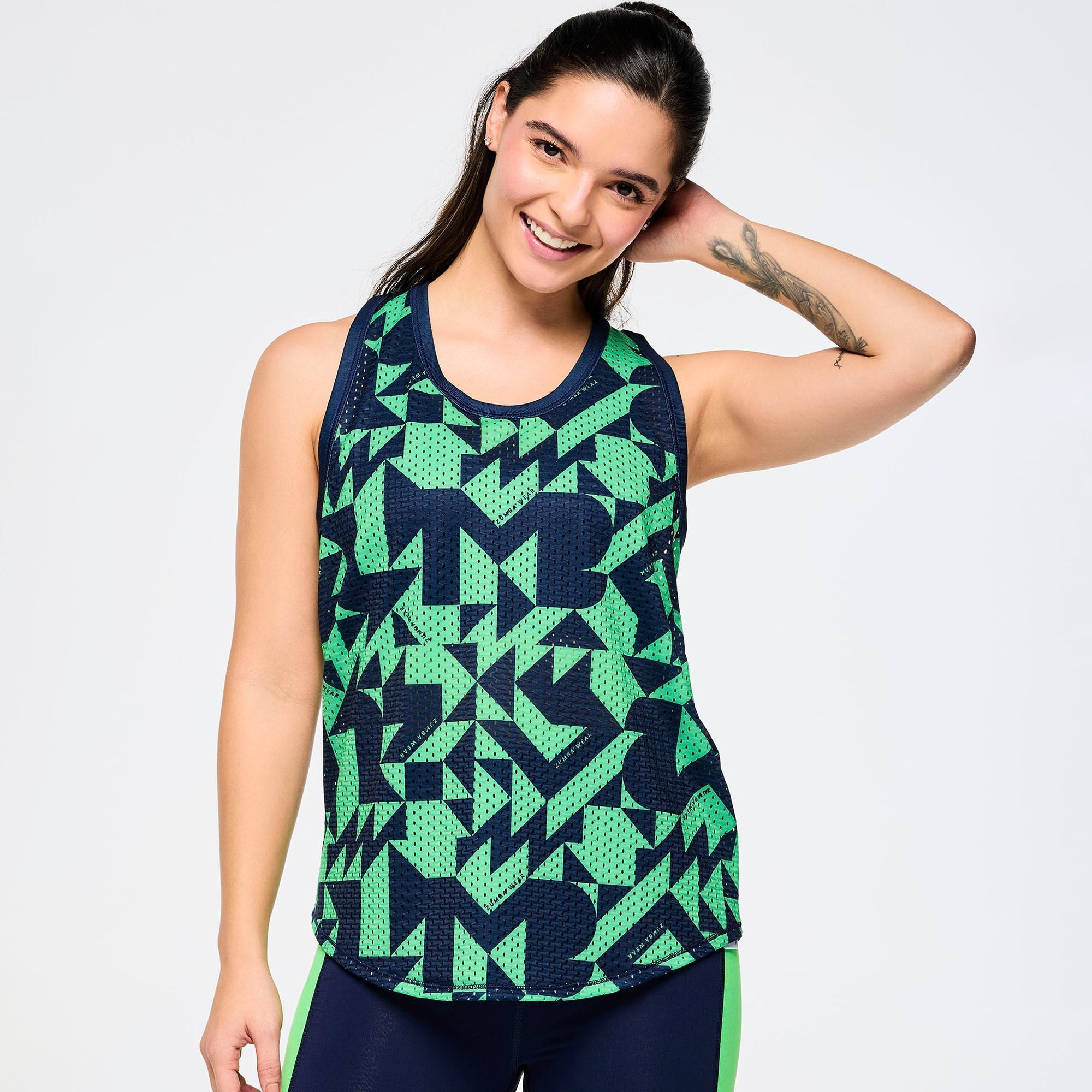 Koszulka Zumba Out Loud Basketball Tank