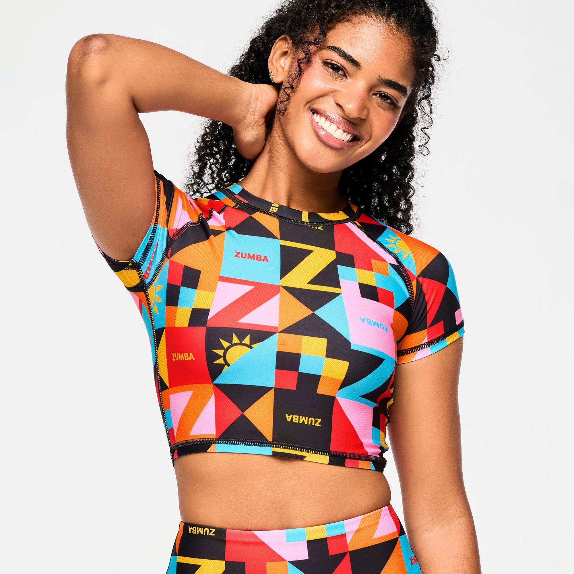 Crop Top Zumba Rays