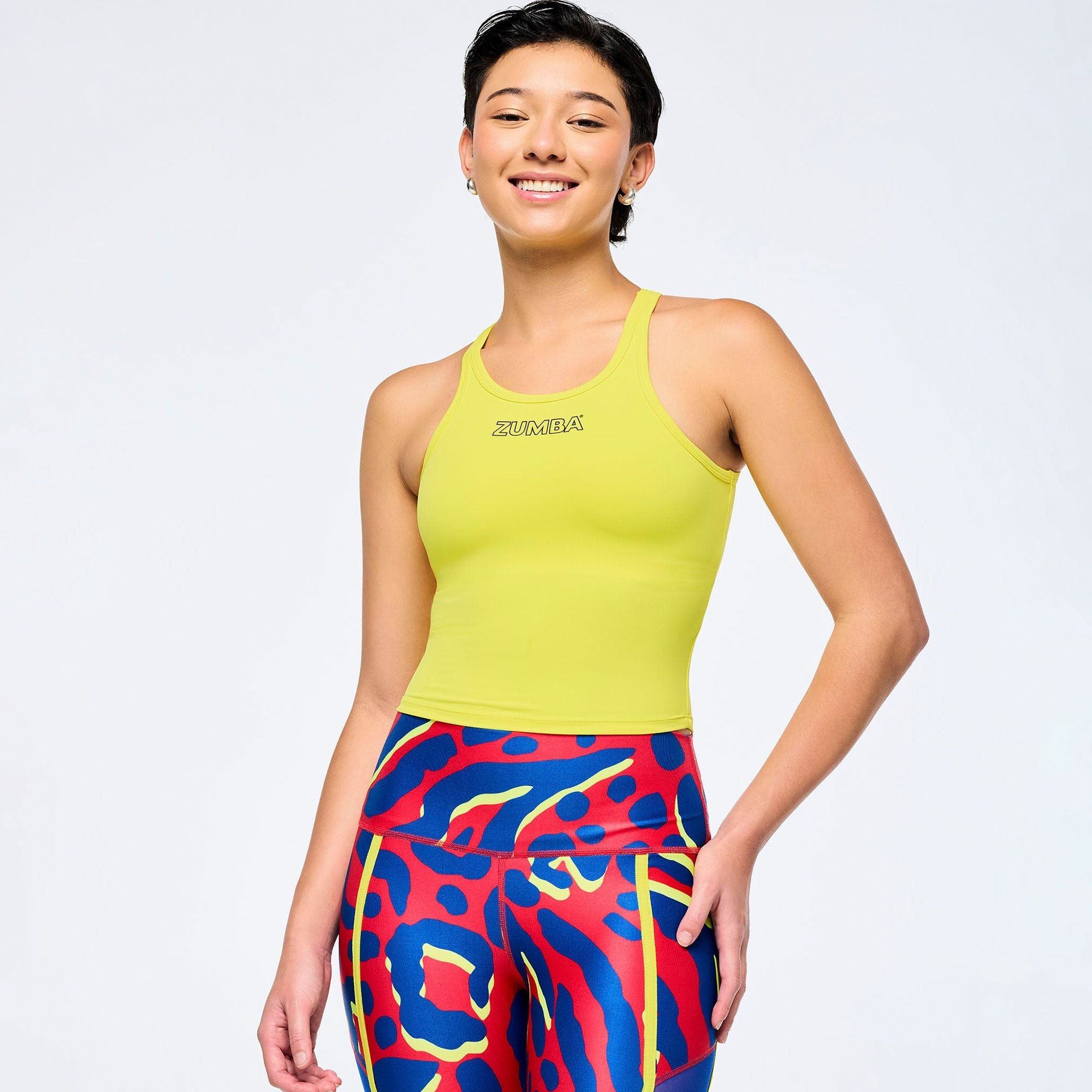 Tank z wbudowanym stanikiem Zumba Victory