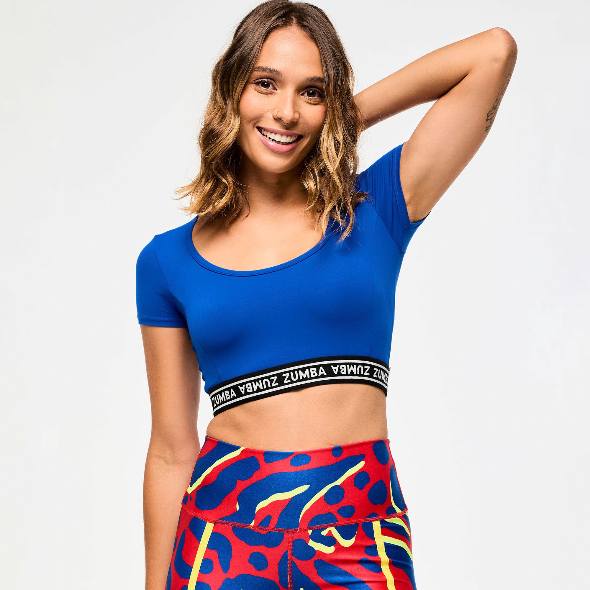 Scoop Neck Crop Top Victory