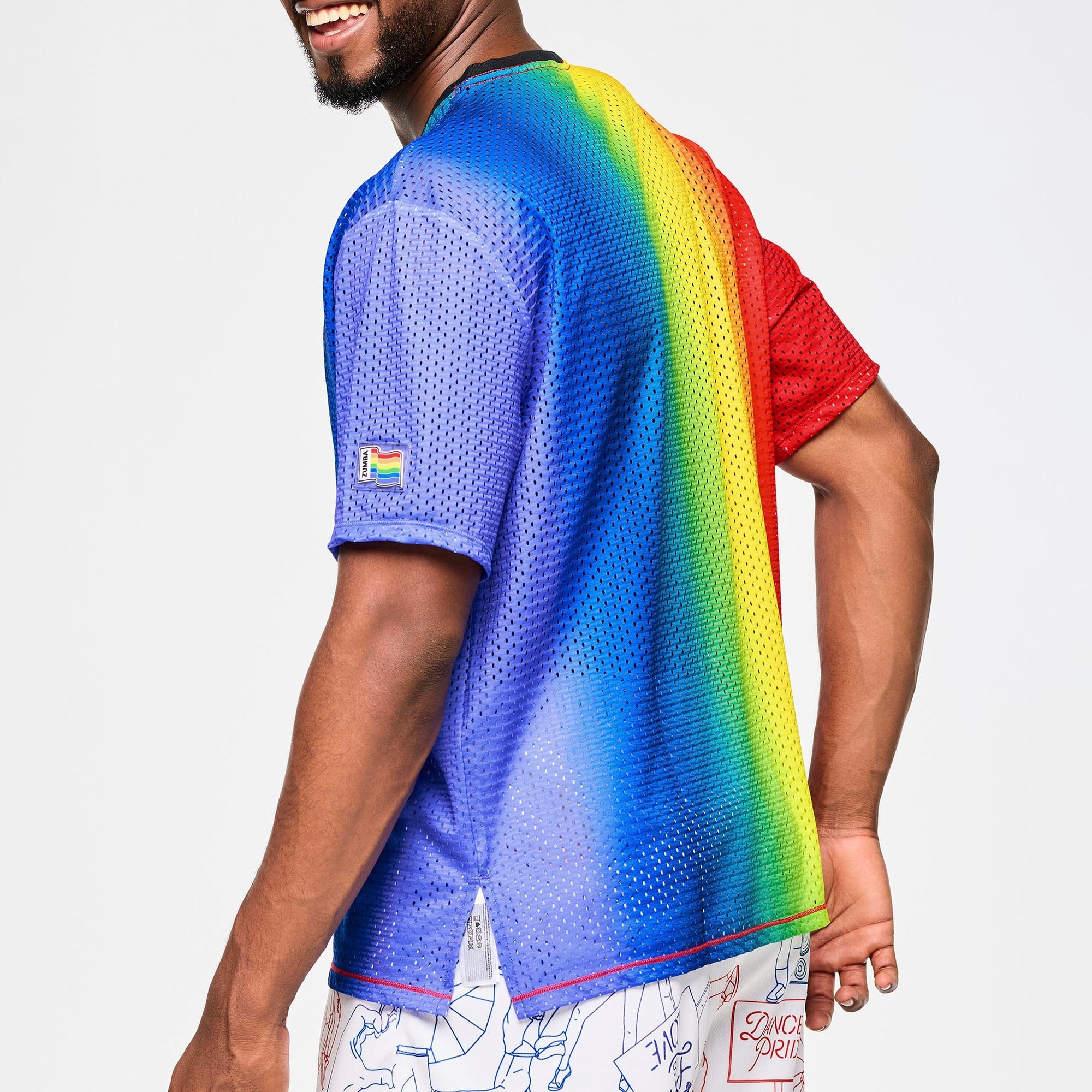 Koszulka Zumba PRIDE Boxy Mesh