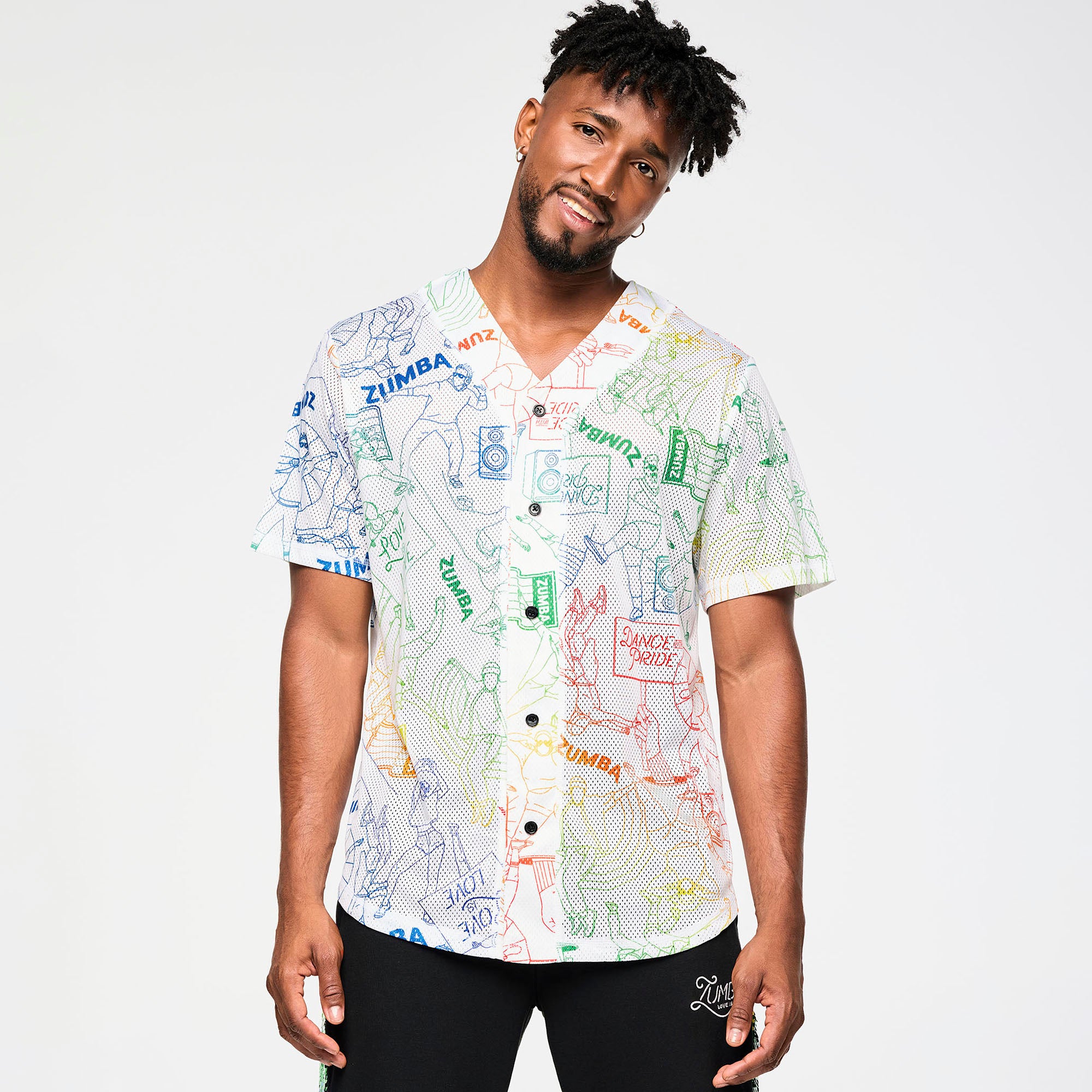 Koszula Zumba PRIDE Baseball Jersey