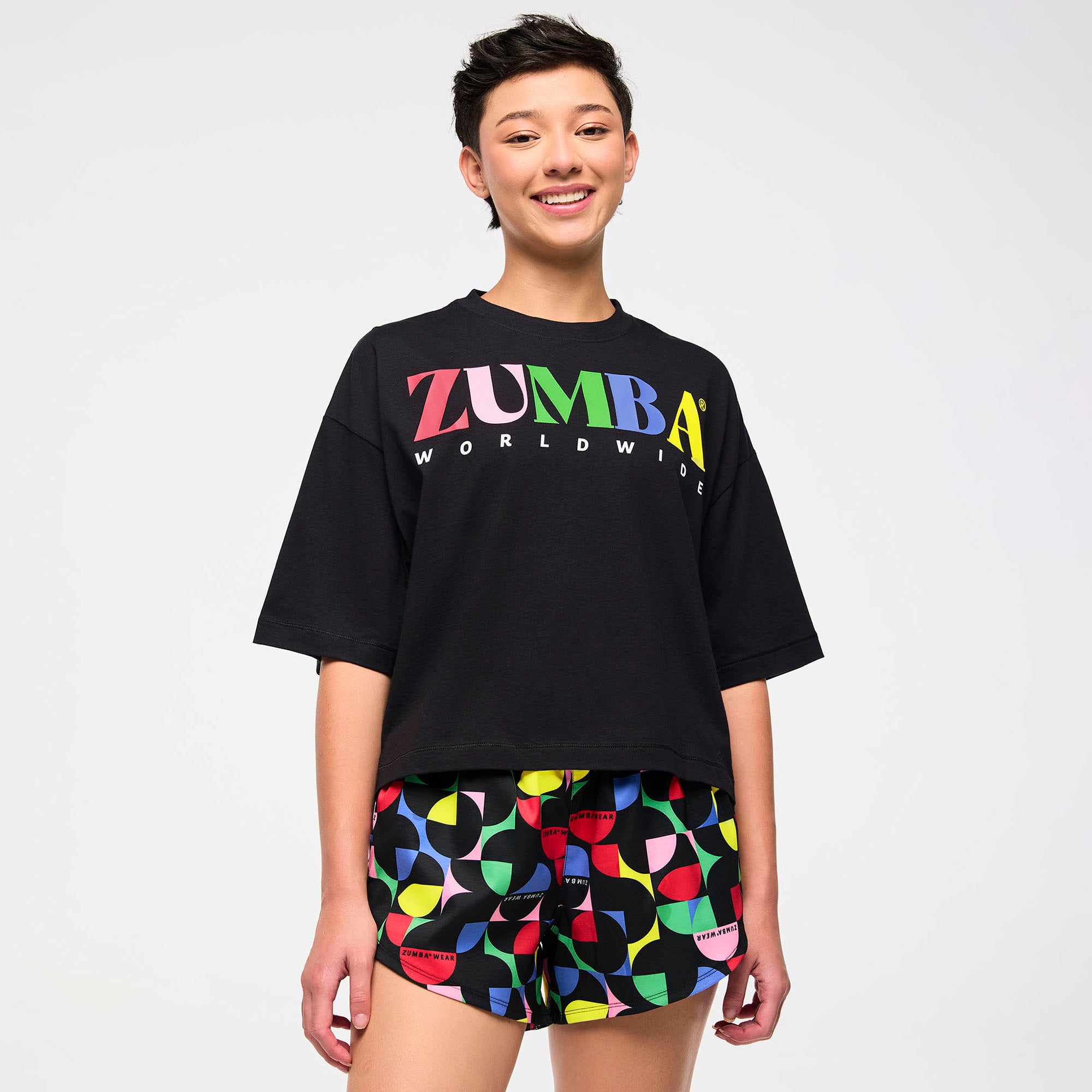 Koszulka Zumba Haus Oversized Boxy Crop