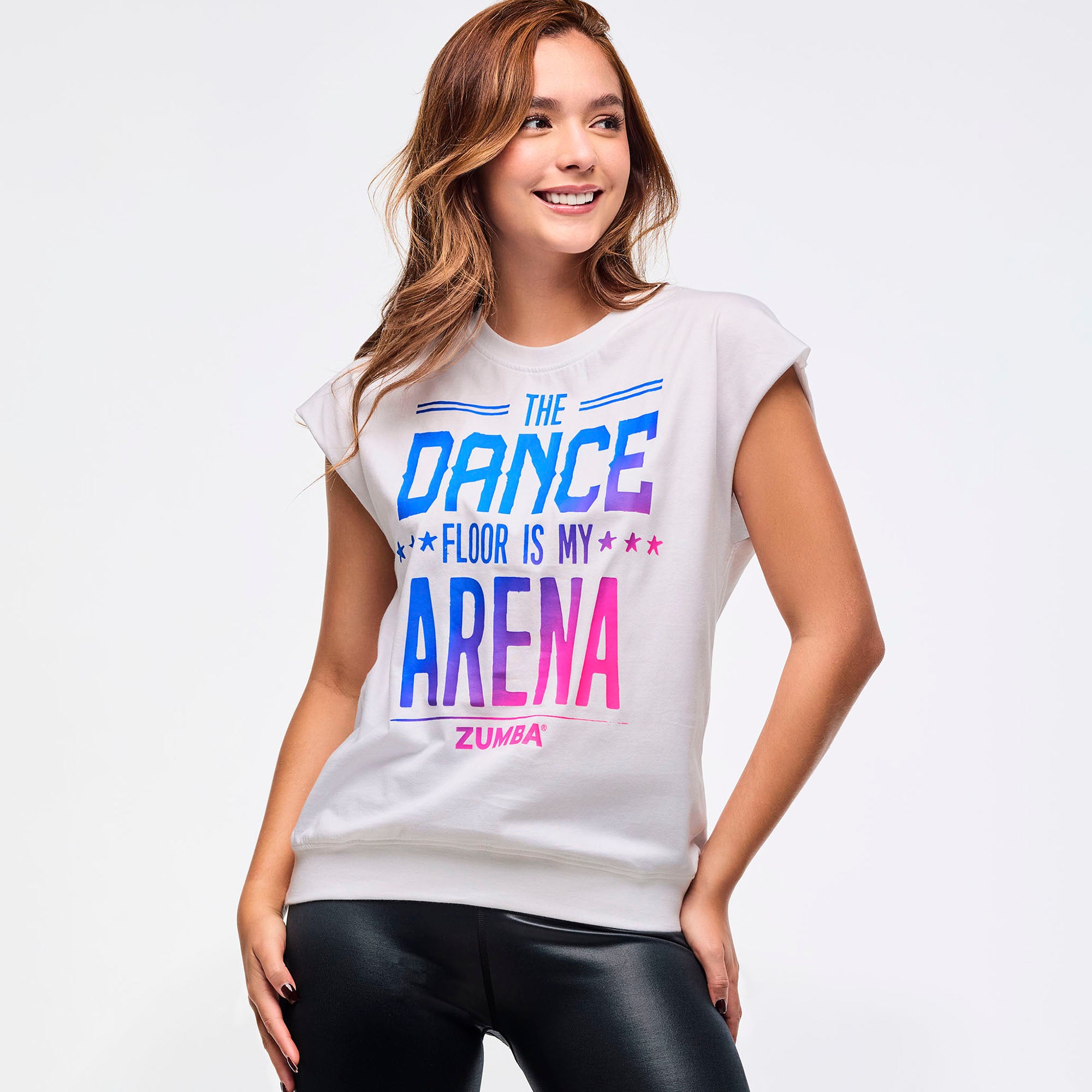 Koszulka z rozcięciem Zumba Libre