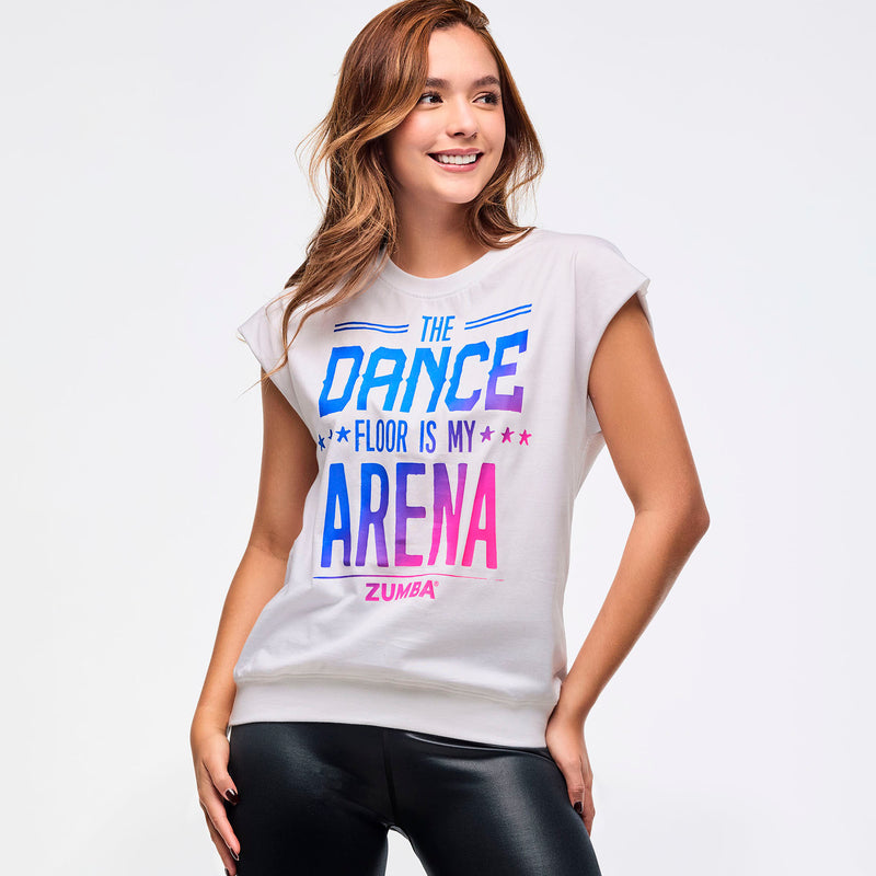 Koszulka z rozcięciem Zumba Libre