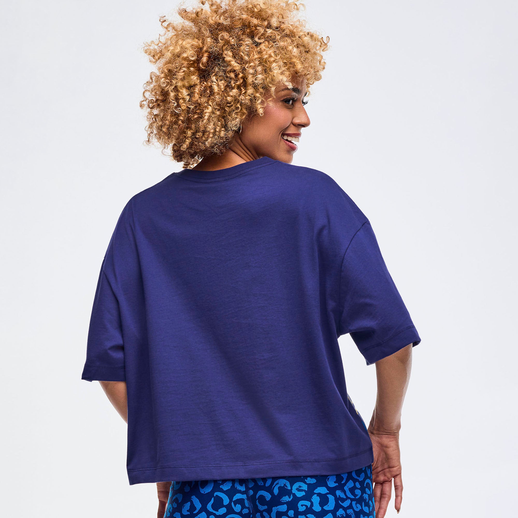 Koszulka oversize crop Zumba Sizzlin'