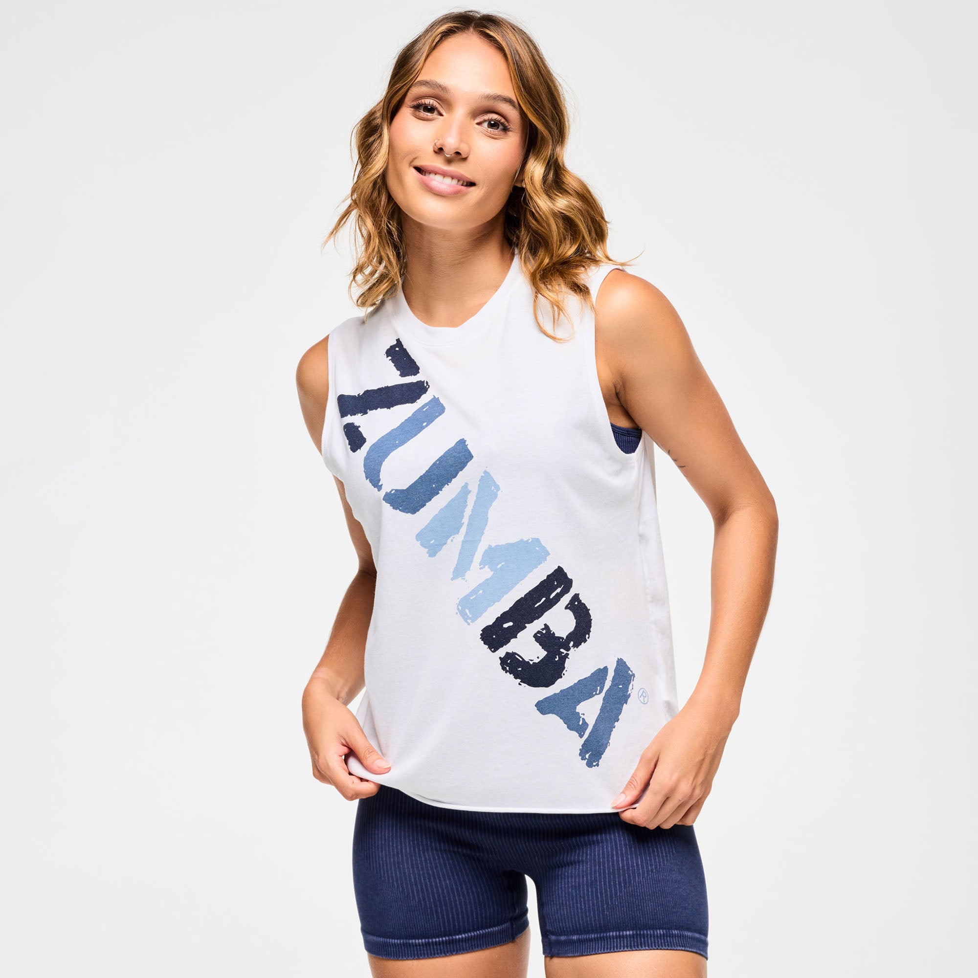Koszulka bez rękawów Blue Jean Zumba