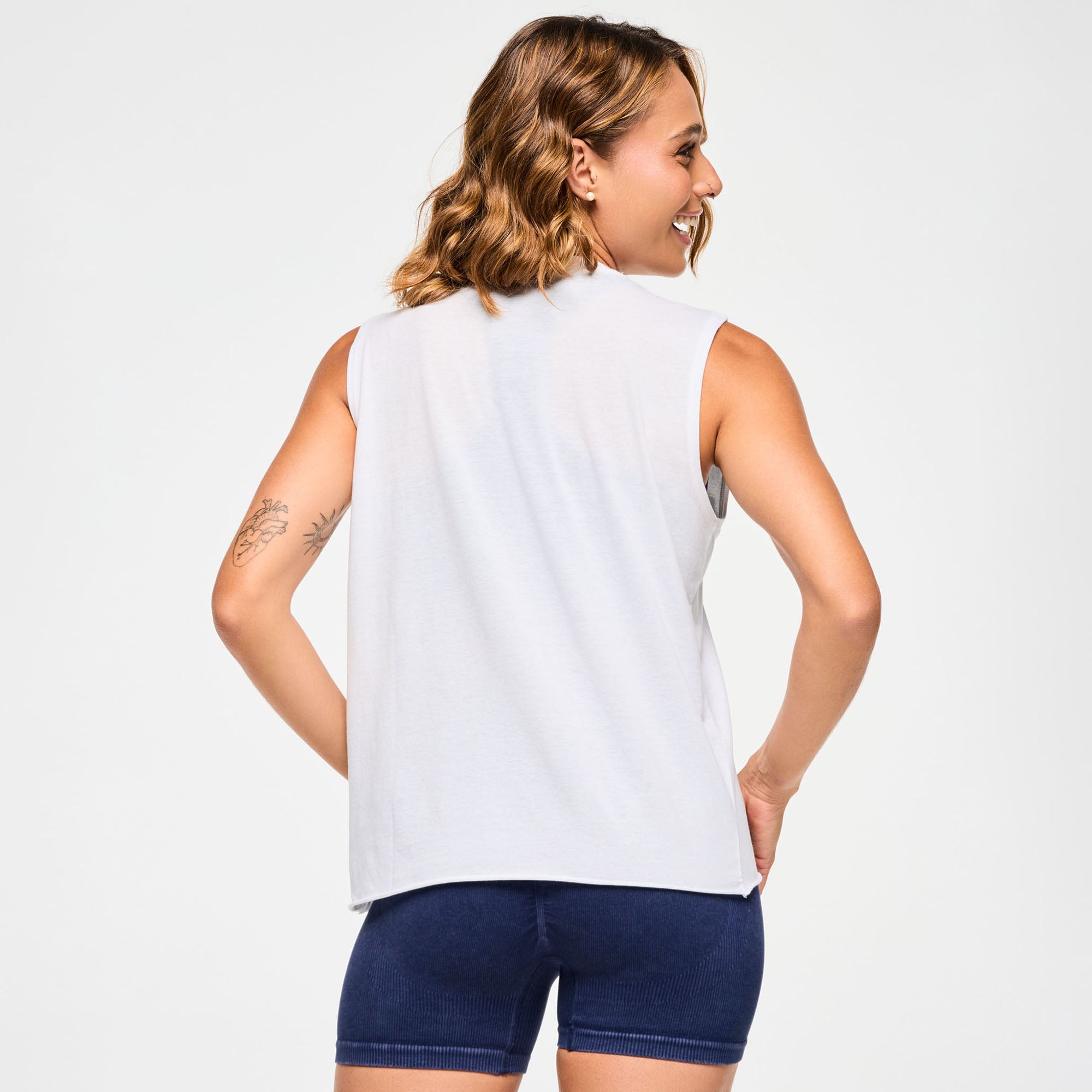 Koszulka bez rękawów Blue Jean Zumba