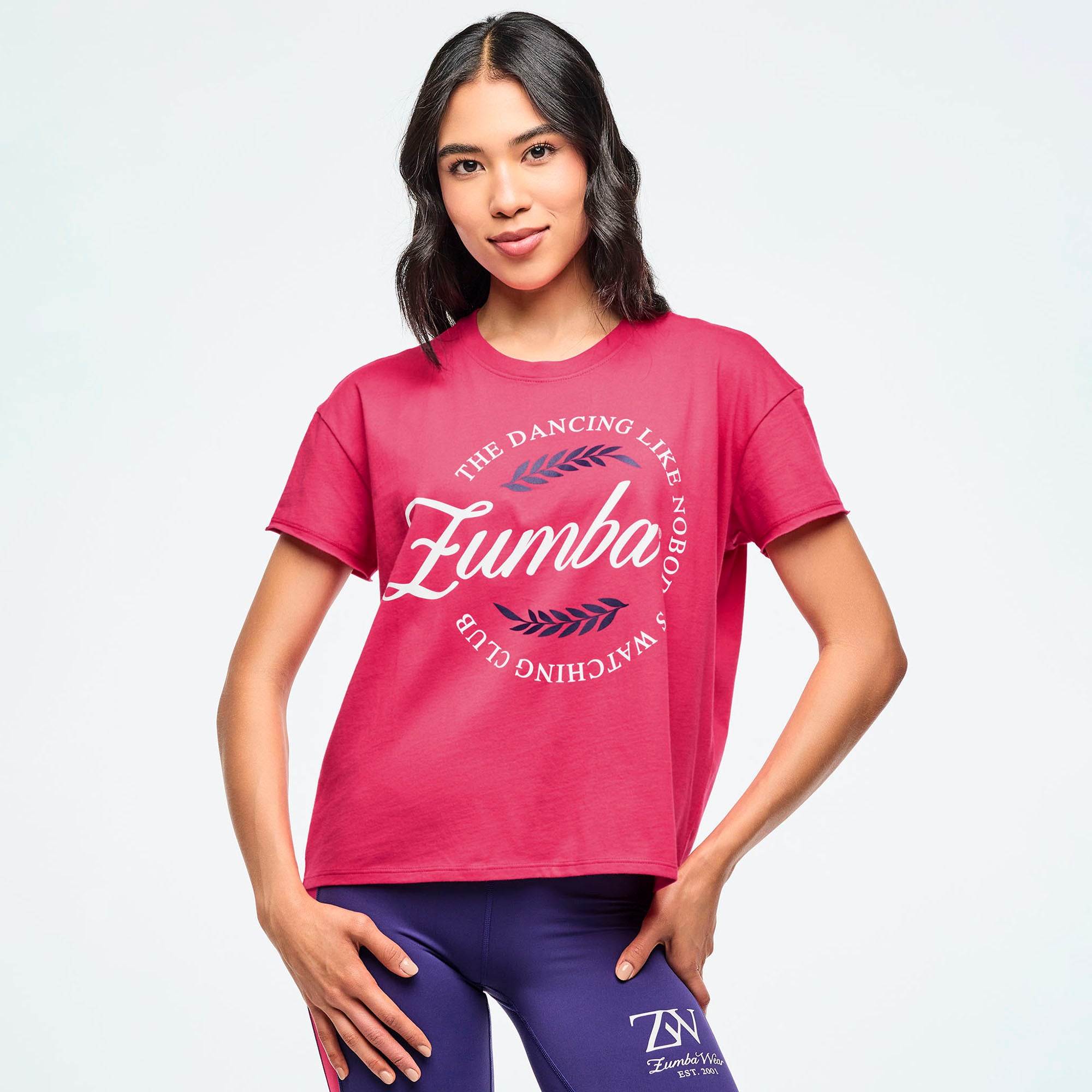 Koszulka z okrągłym tyłem Zumba Class of 2001