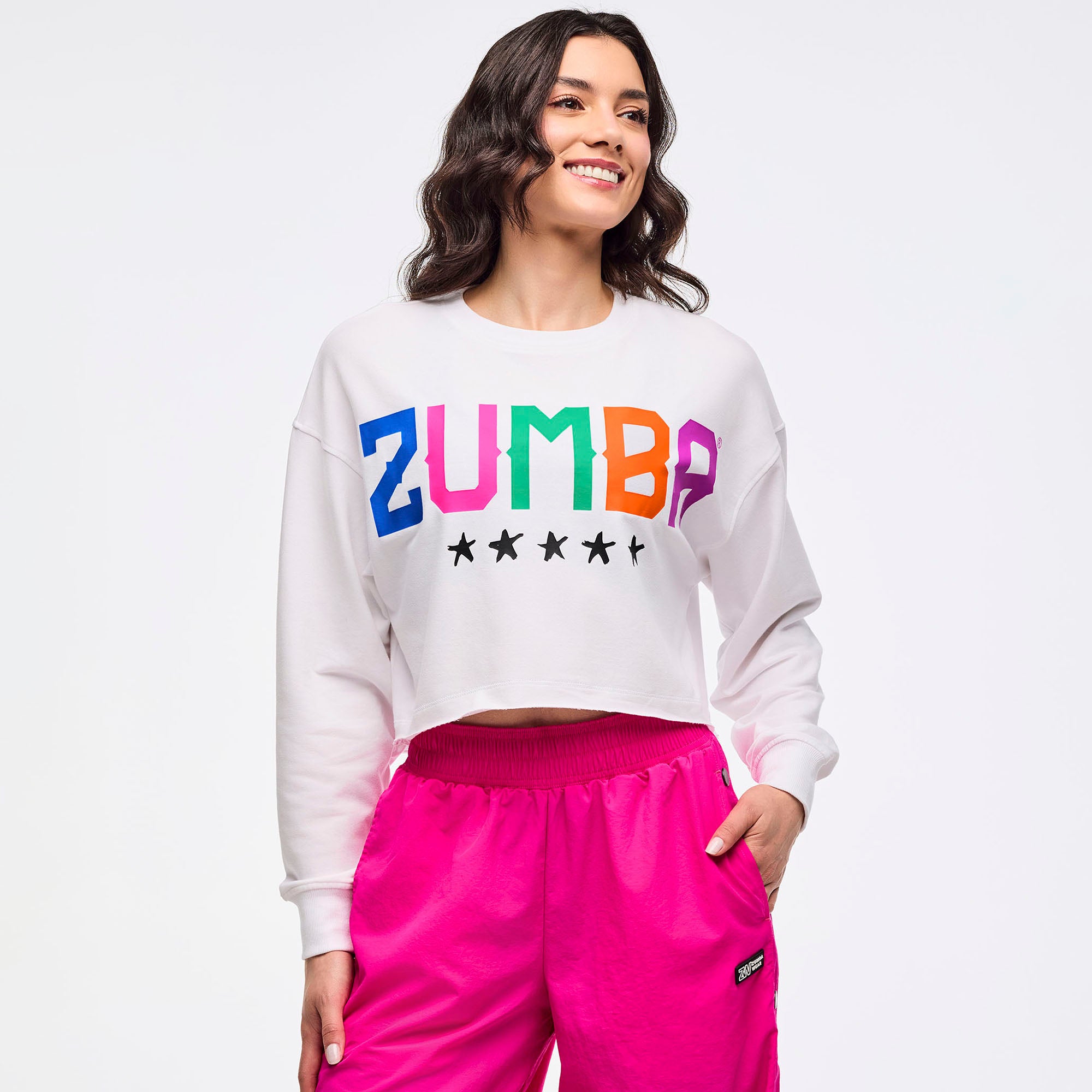 Bluza crop Zumba Libre