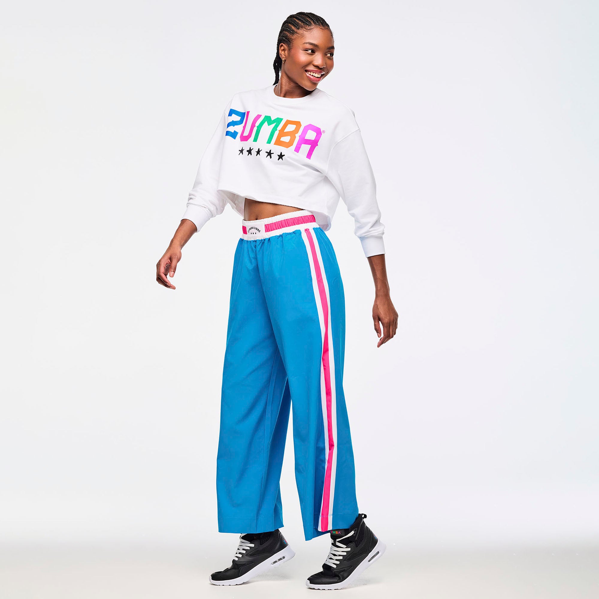 Bluza crop Zumba Libre