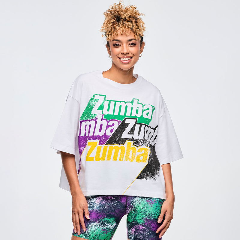 Koszulka oversize Zumba Apres