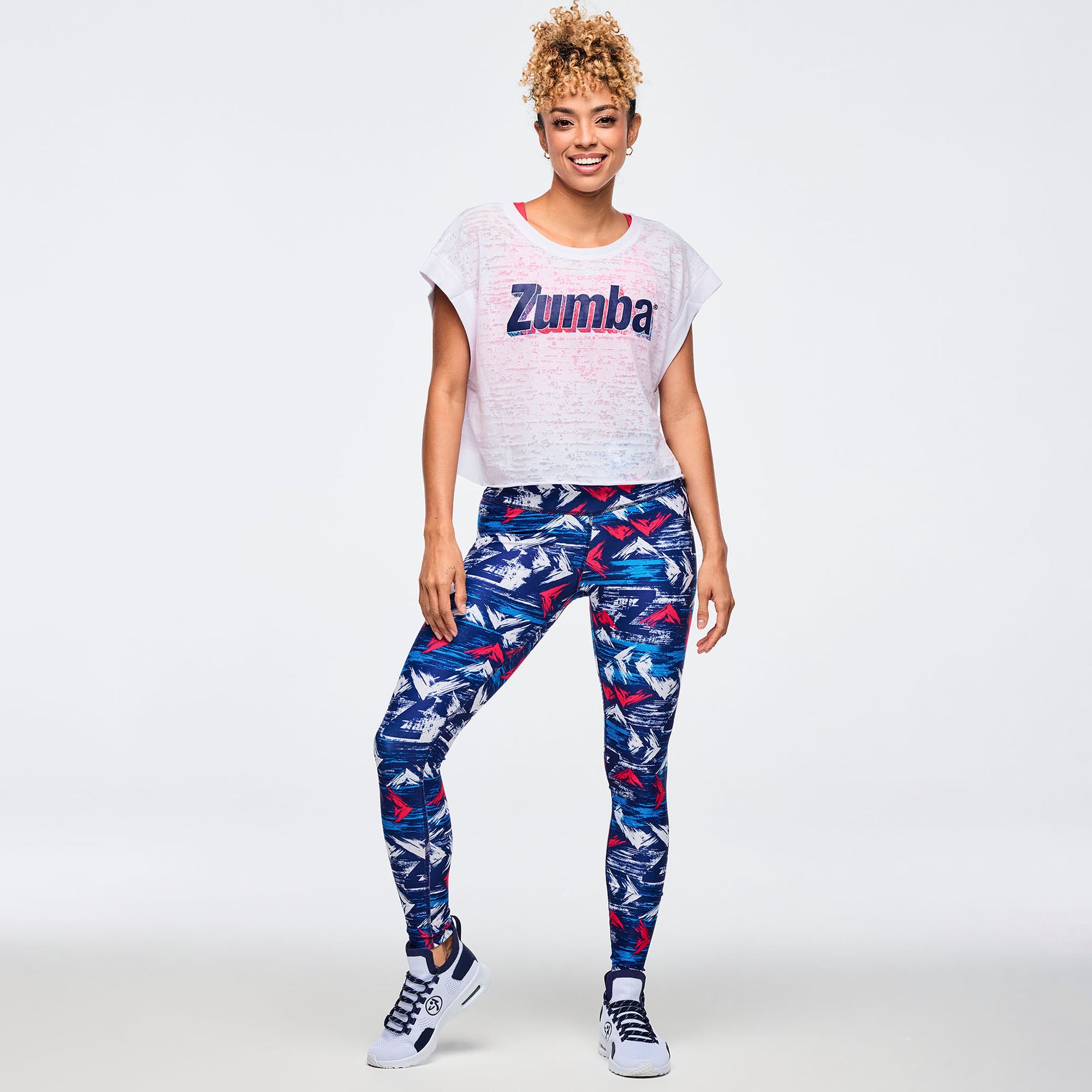 Koszulka z wycięciem na plecach Zumba Apres