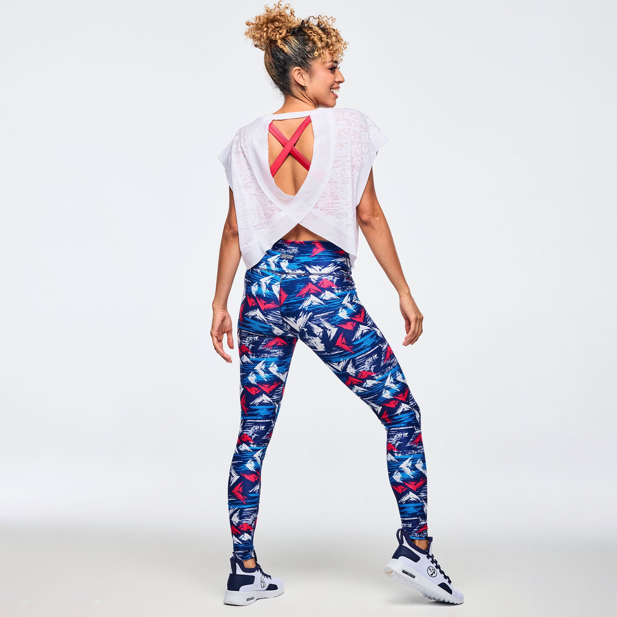 Koszulka z wycięciem na plecach Zumba Apres