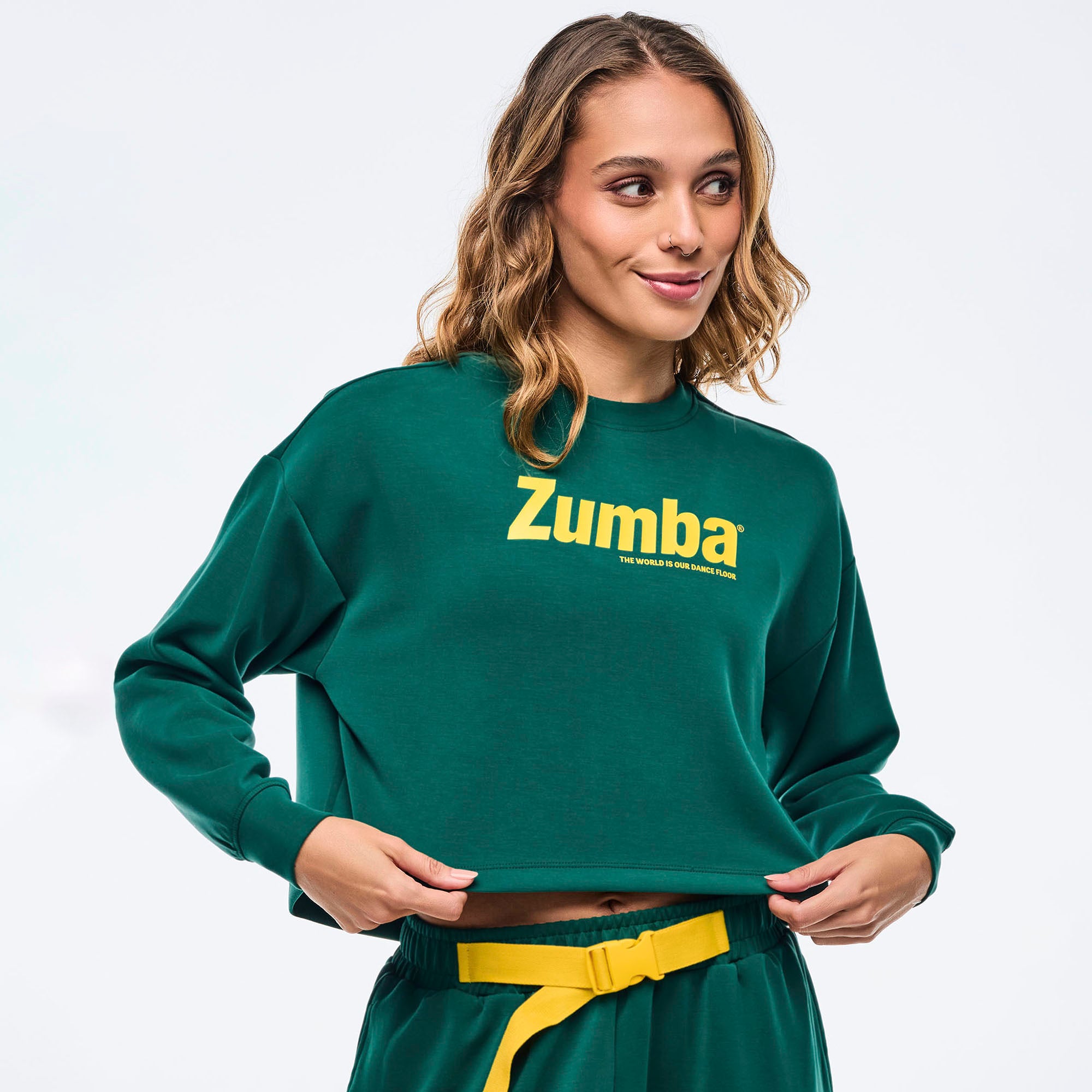 Bluza oversize crop Zumba Apres