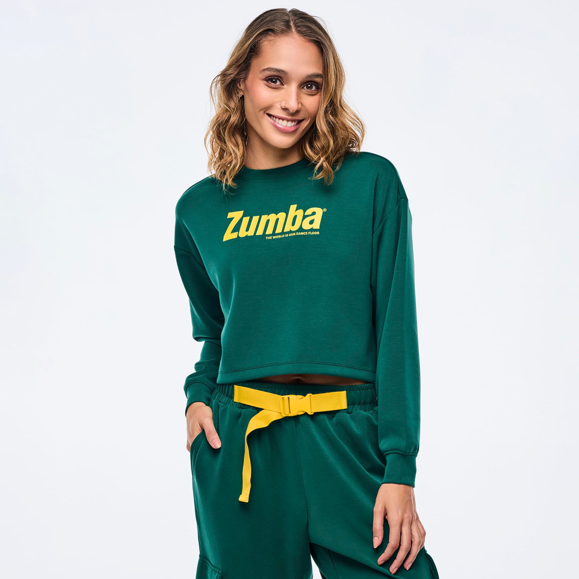 Bluza oversize crop Zumba Apres