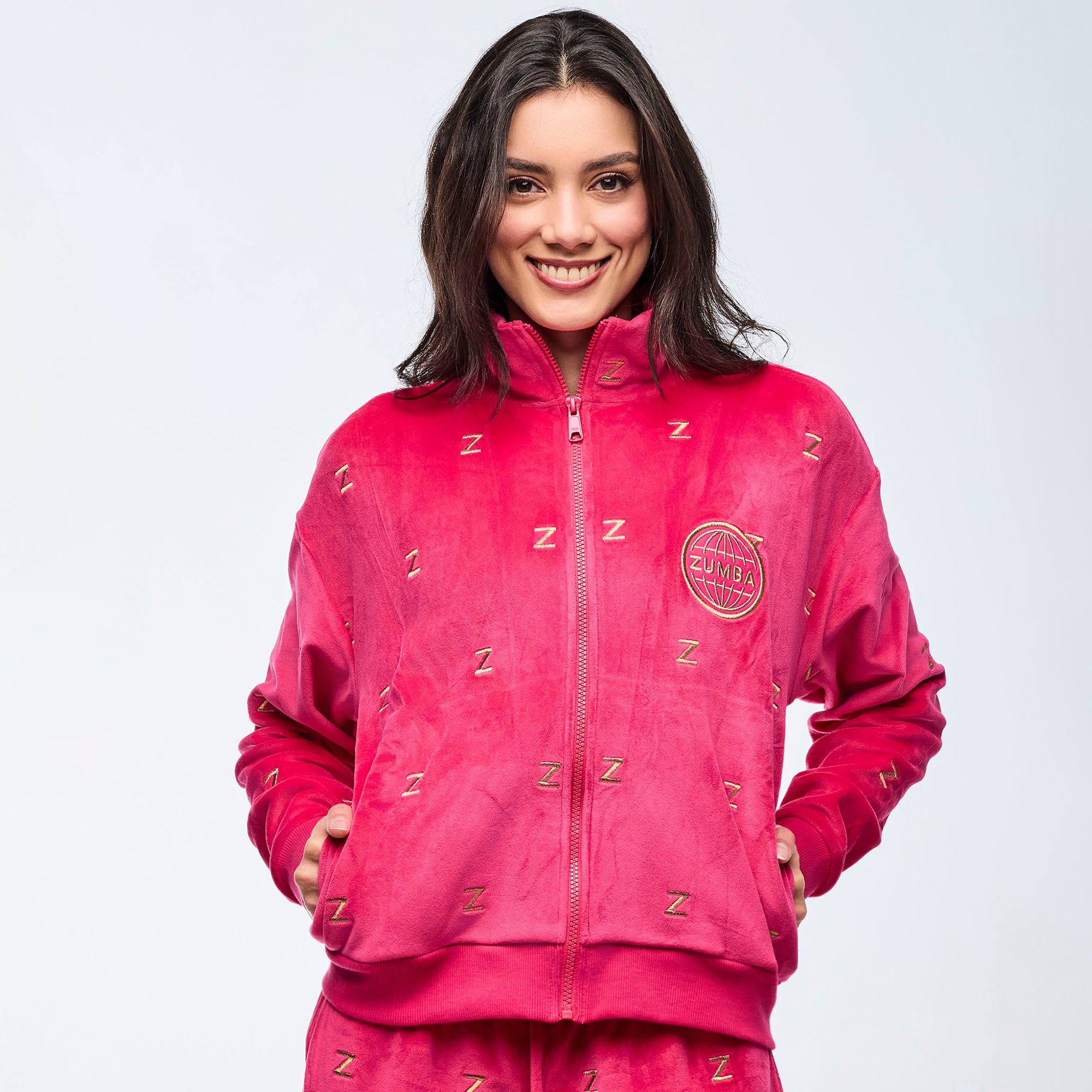 Bluza welurowa Zumba Holiday