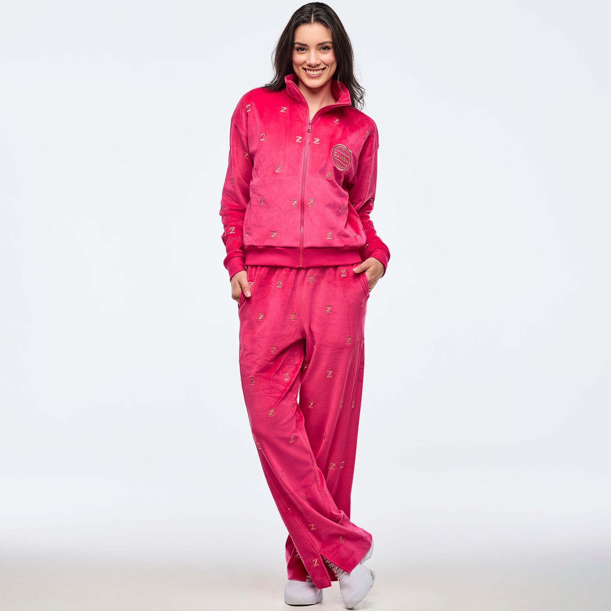 Bluza welurowa Zumba Holiday