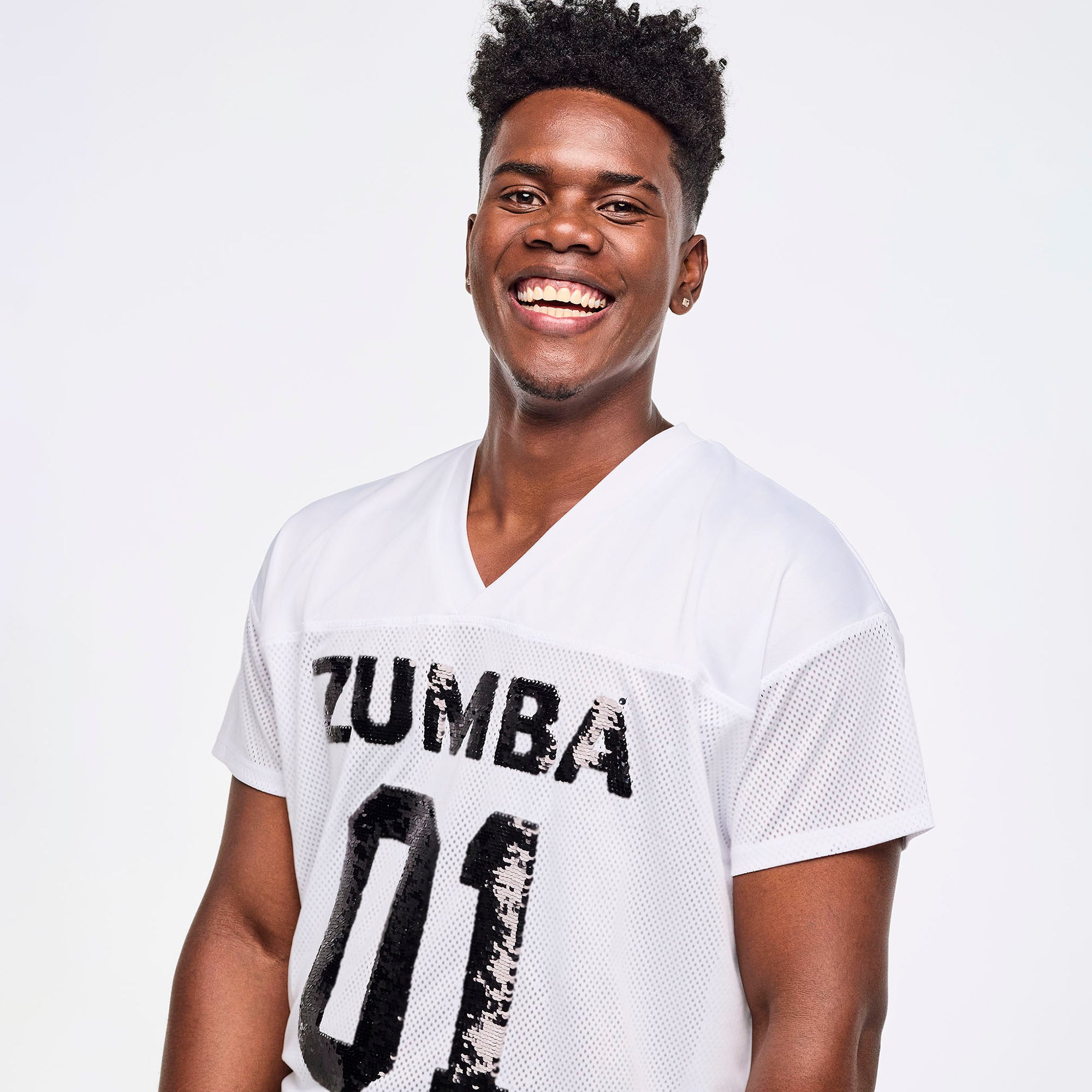 Koszulka z cekinami unisex Zumba