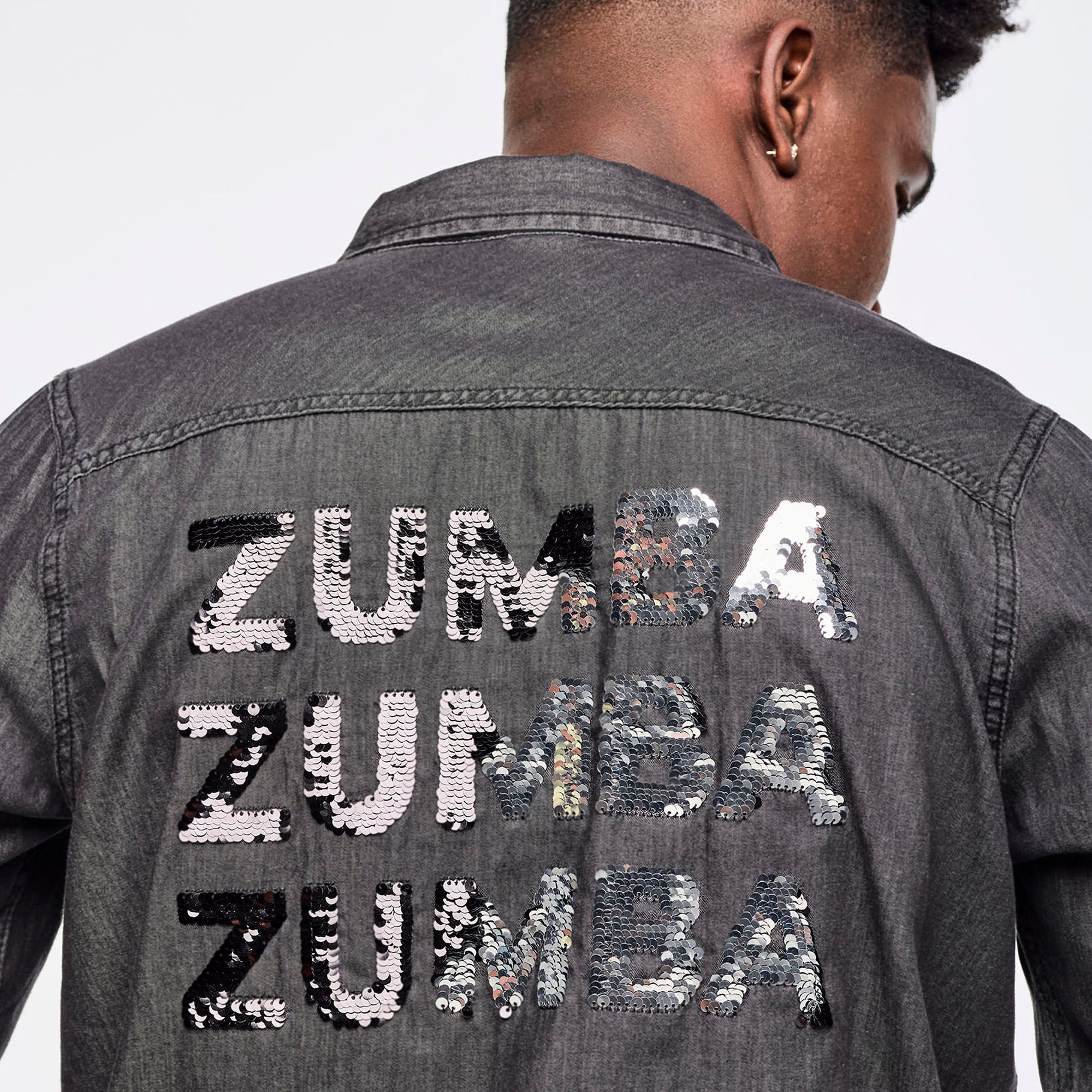 Koszula unisex z cekinami Zumba