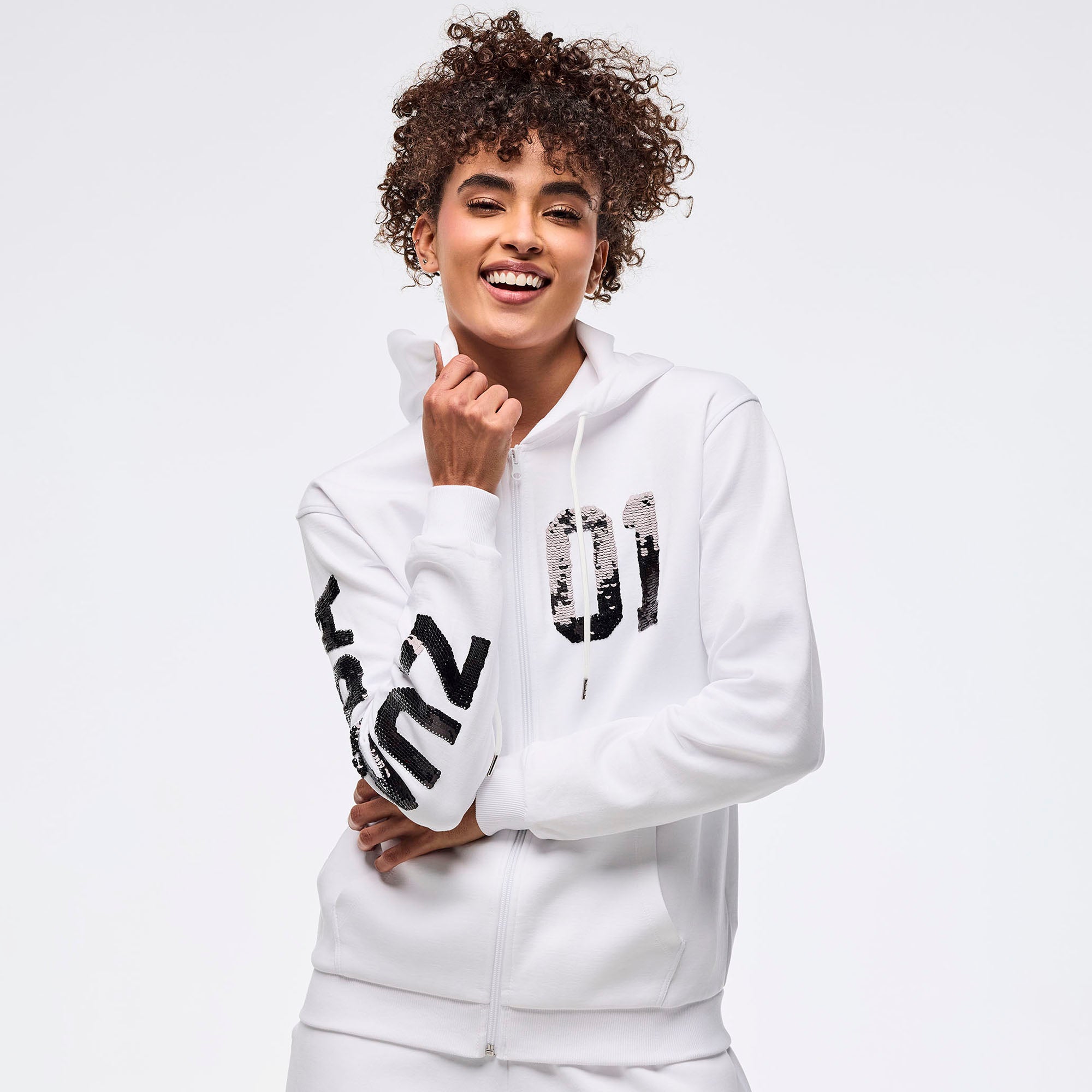 Bluza z cekinami Zumba