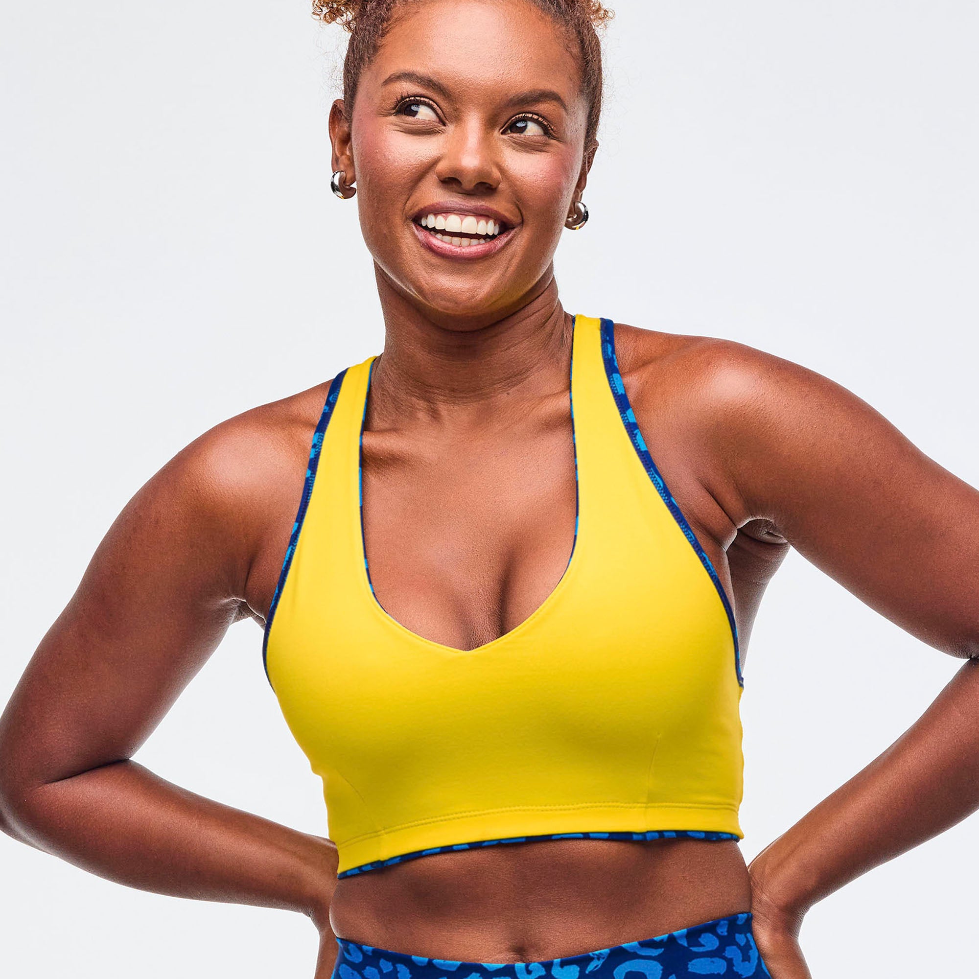 Stanik dwustronny racerback Zumba Sizzlin'